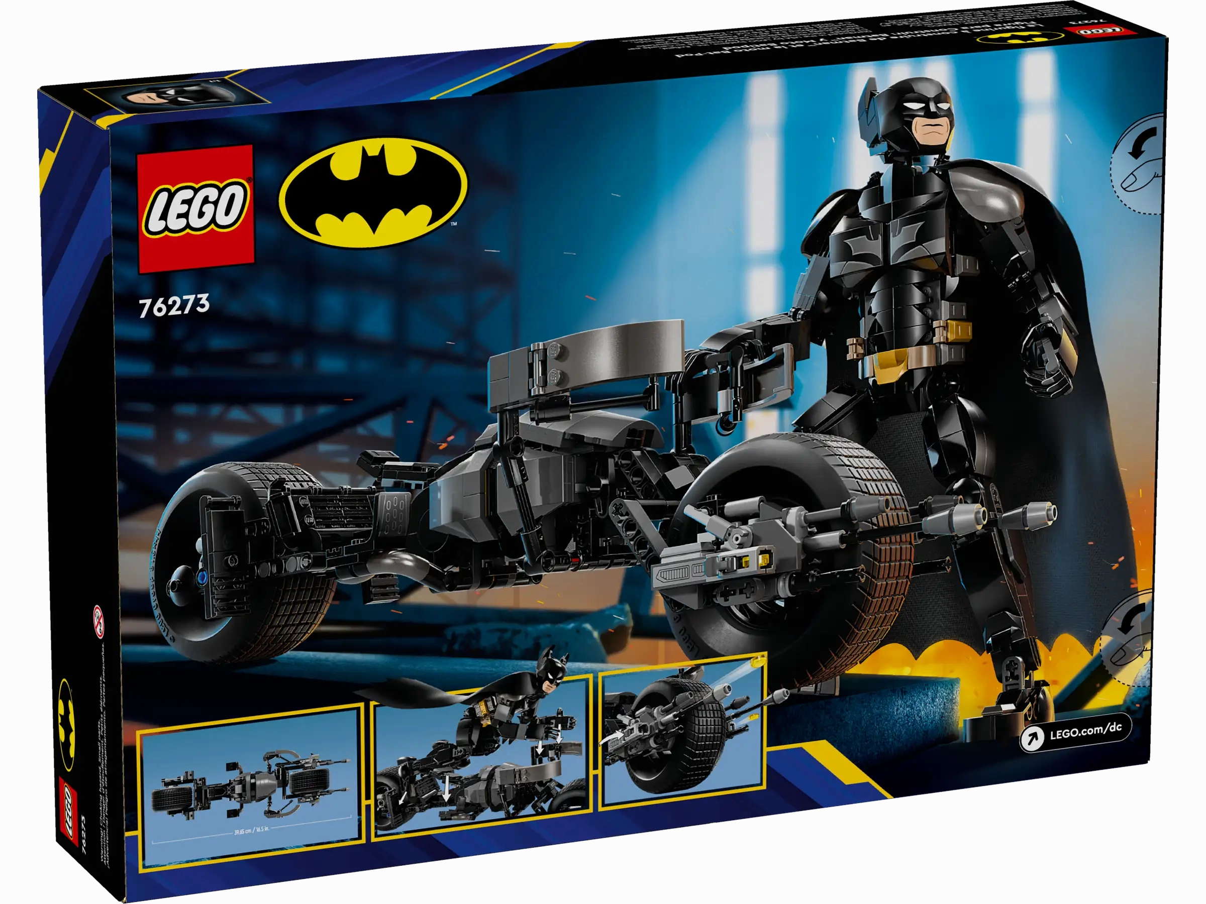 LEGO 76273 DC Batman Construction Figure and the Bat-Pod Bike
