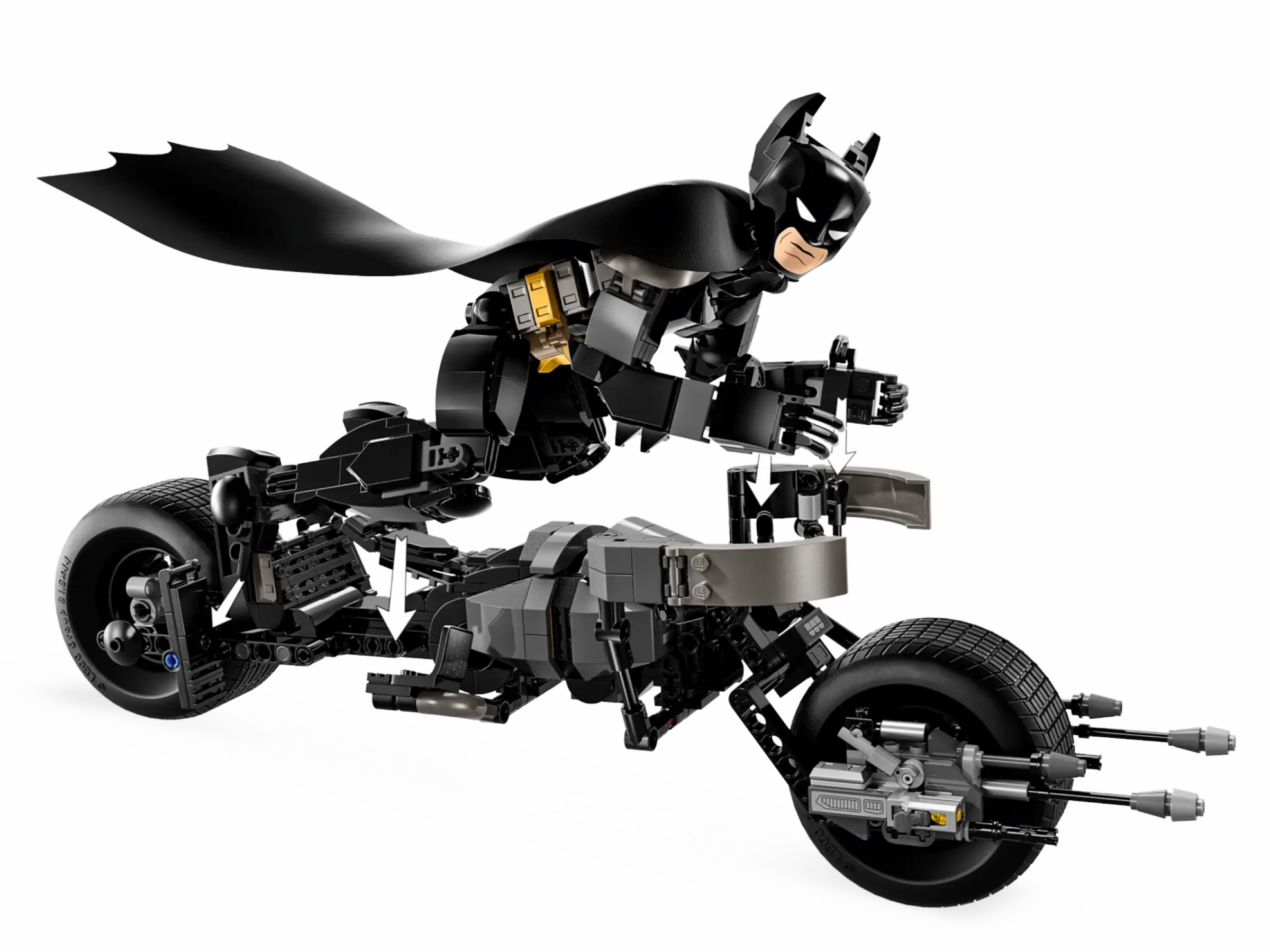 LEGO 76273 DC Batman Construction Figure and the Bat-Pod Bike