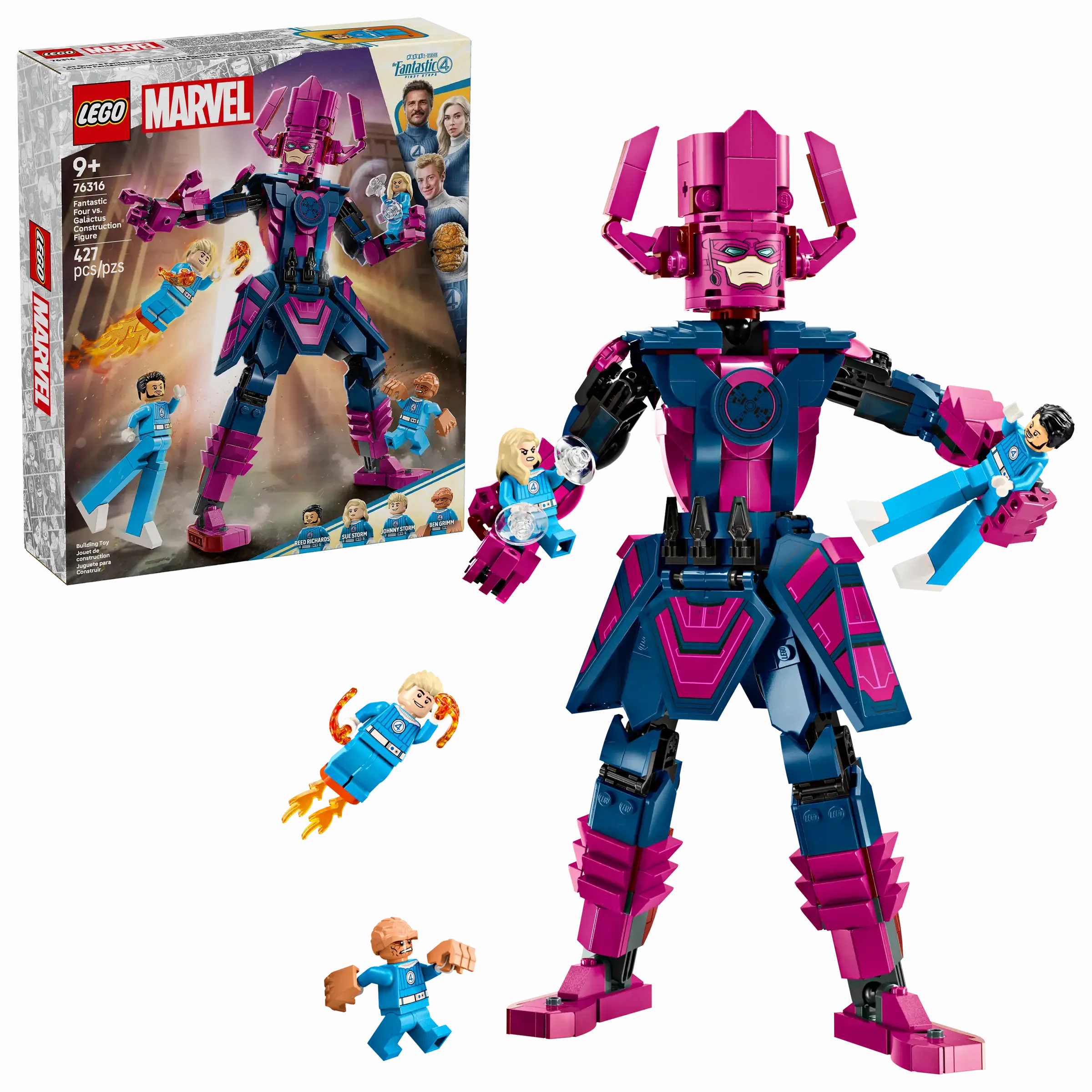 LEGO 76316 MARVEL Fantastic Four vs. Galactus Construction Figure