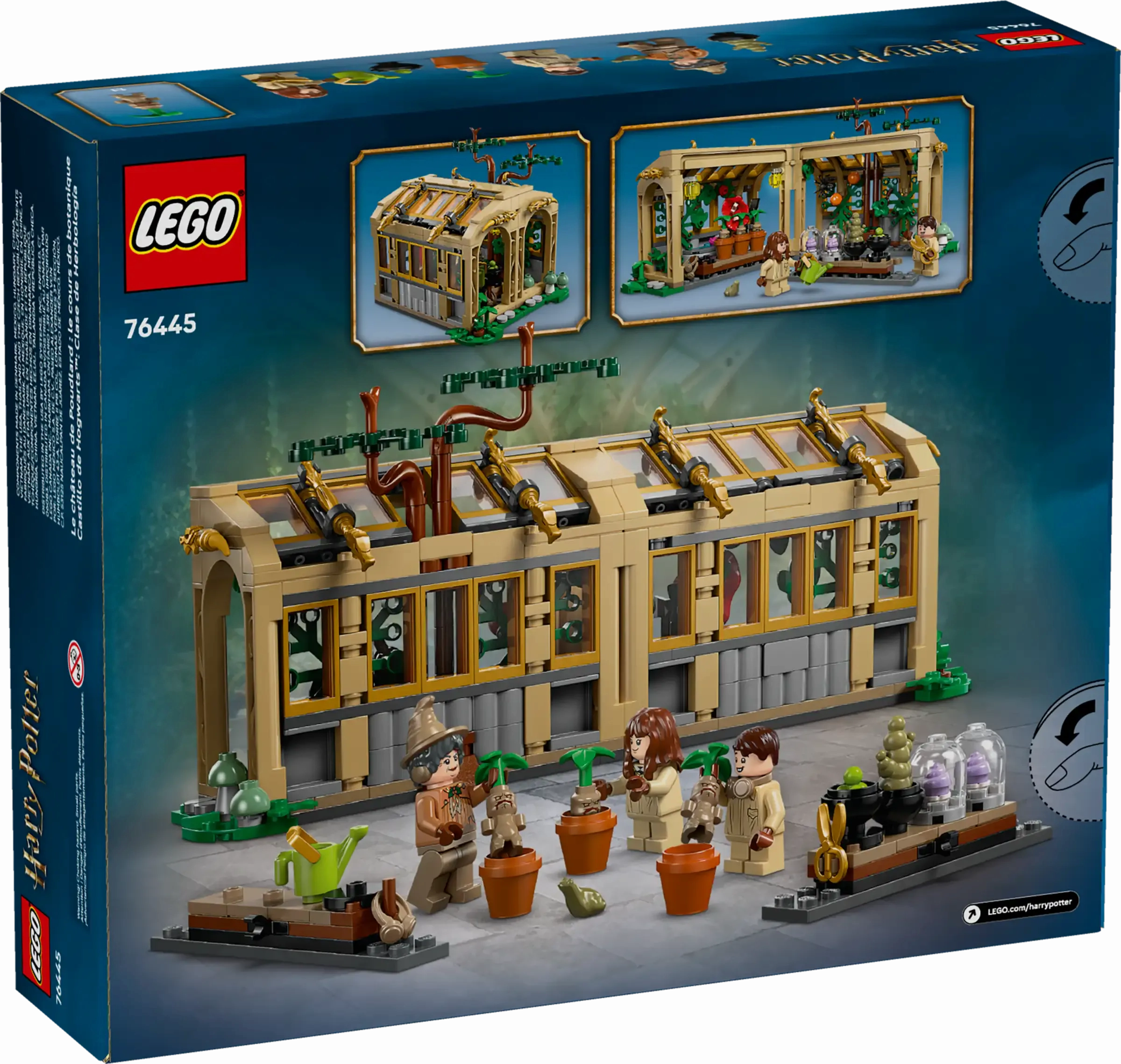 LEGO 76445 HARRY POTTER Hogwarts Castle: Herbology Class
