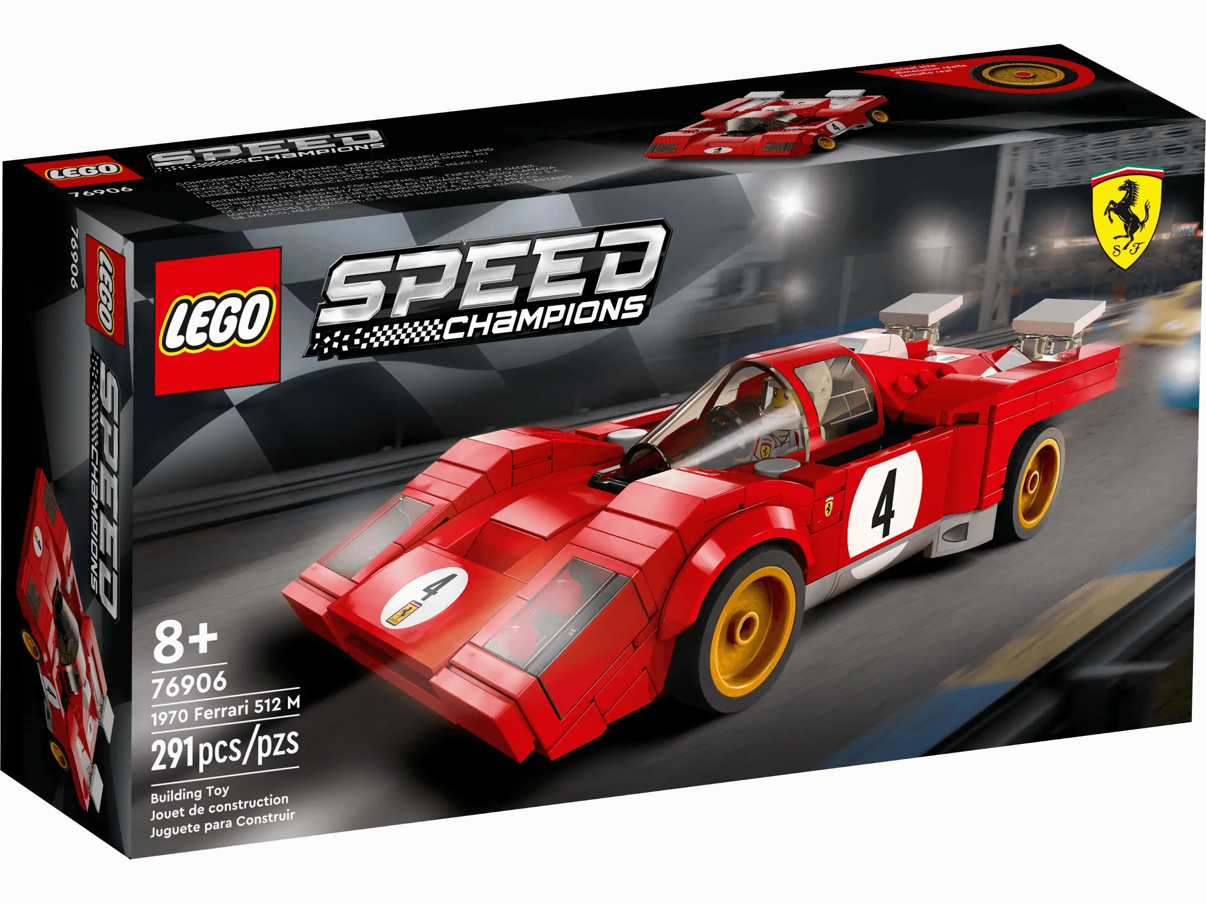 LEGO 76906 Speed Champions 1970 Ferrari 512 M