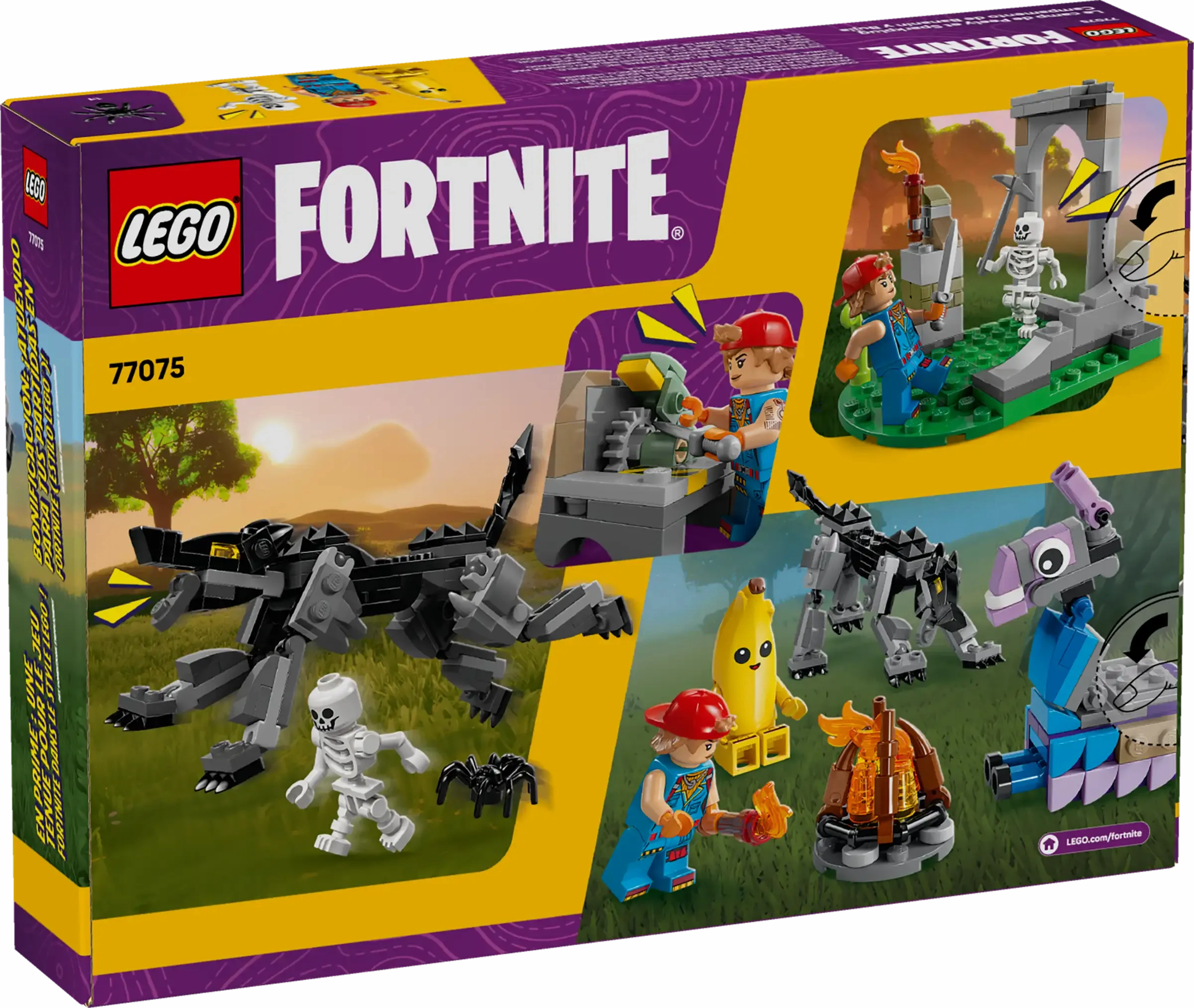 LEGO 77075 FORTNITE Peely & Sparkplug's Camp