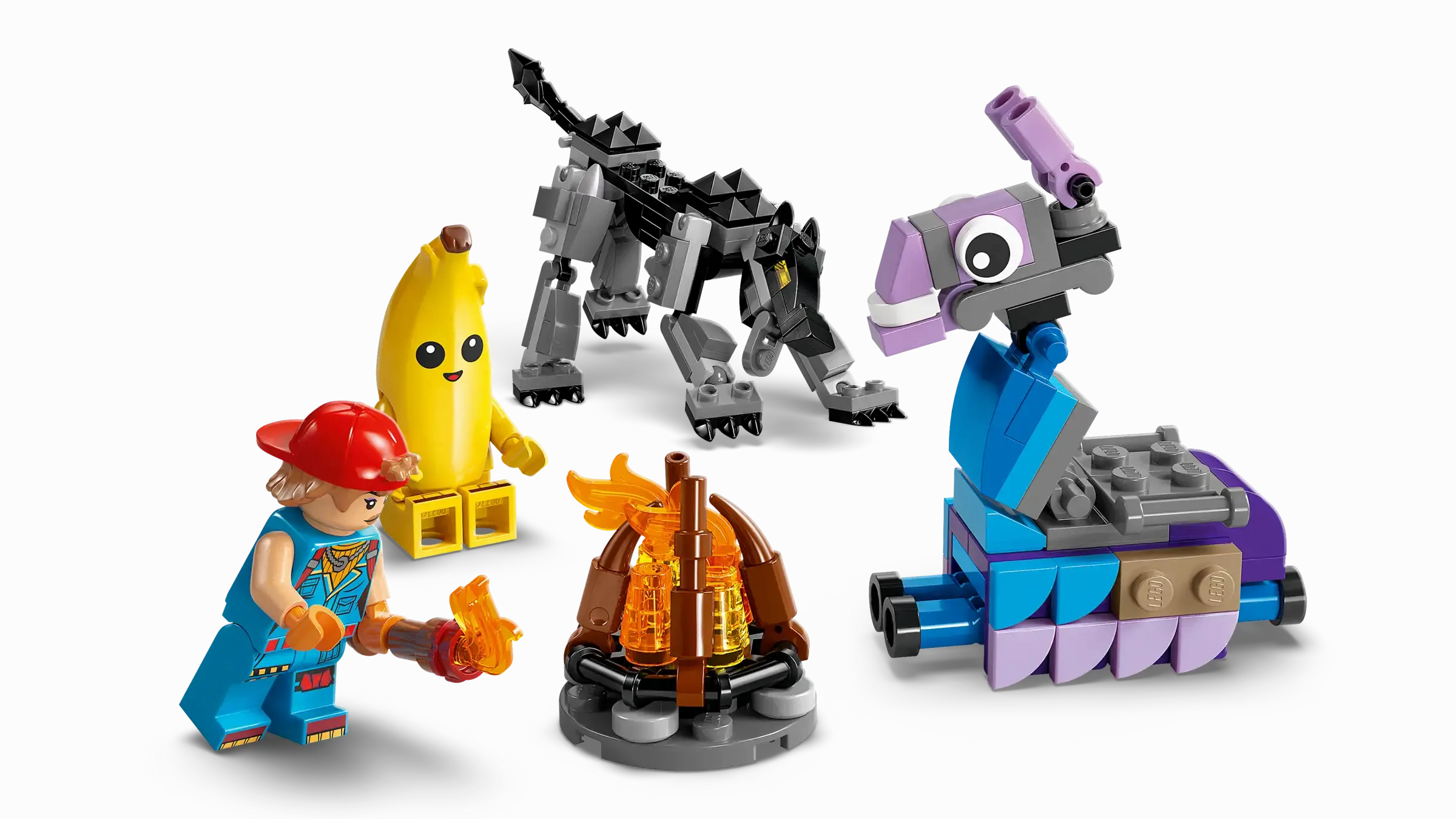 LEGO 77075 FORTNITE Peely & Sparkplug's Camp