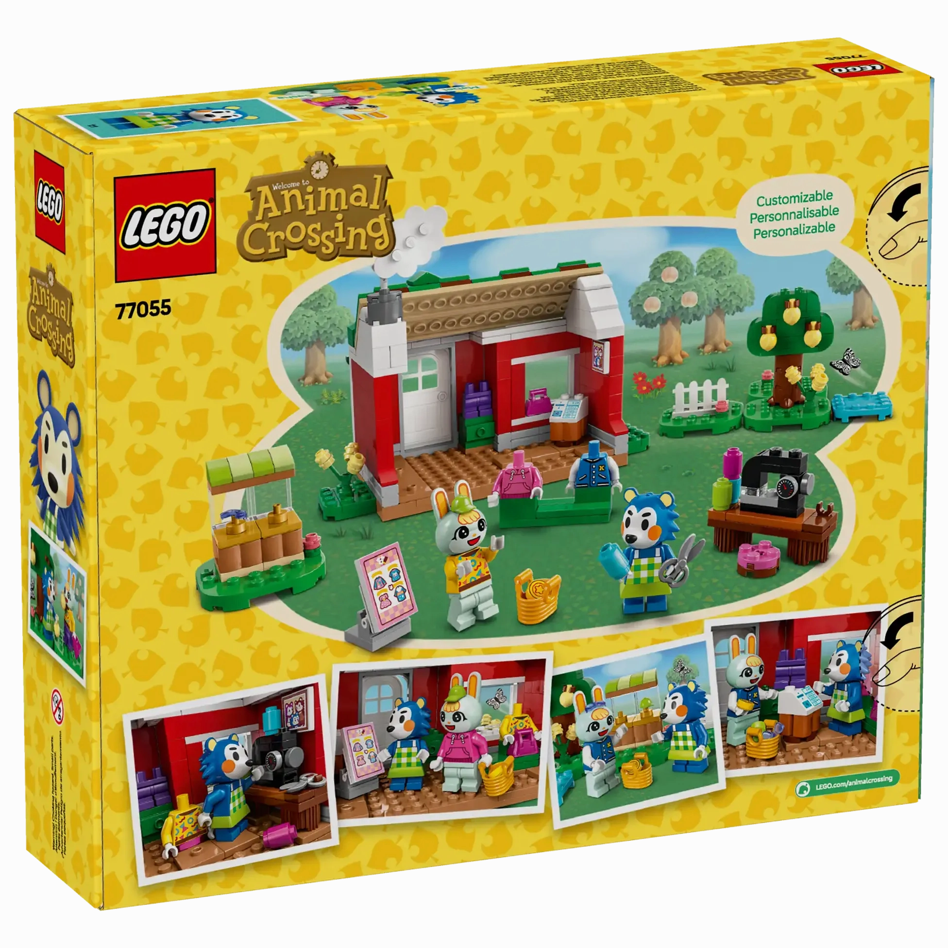 LEGO ANIMAL CROSSING 77055 Able Sisters Clothing Shop