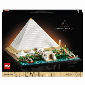 LEGO ARCHITECTURE 21058 Great Pyramid of Giza Set for Adults