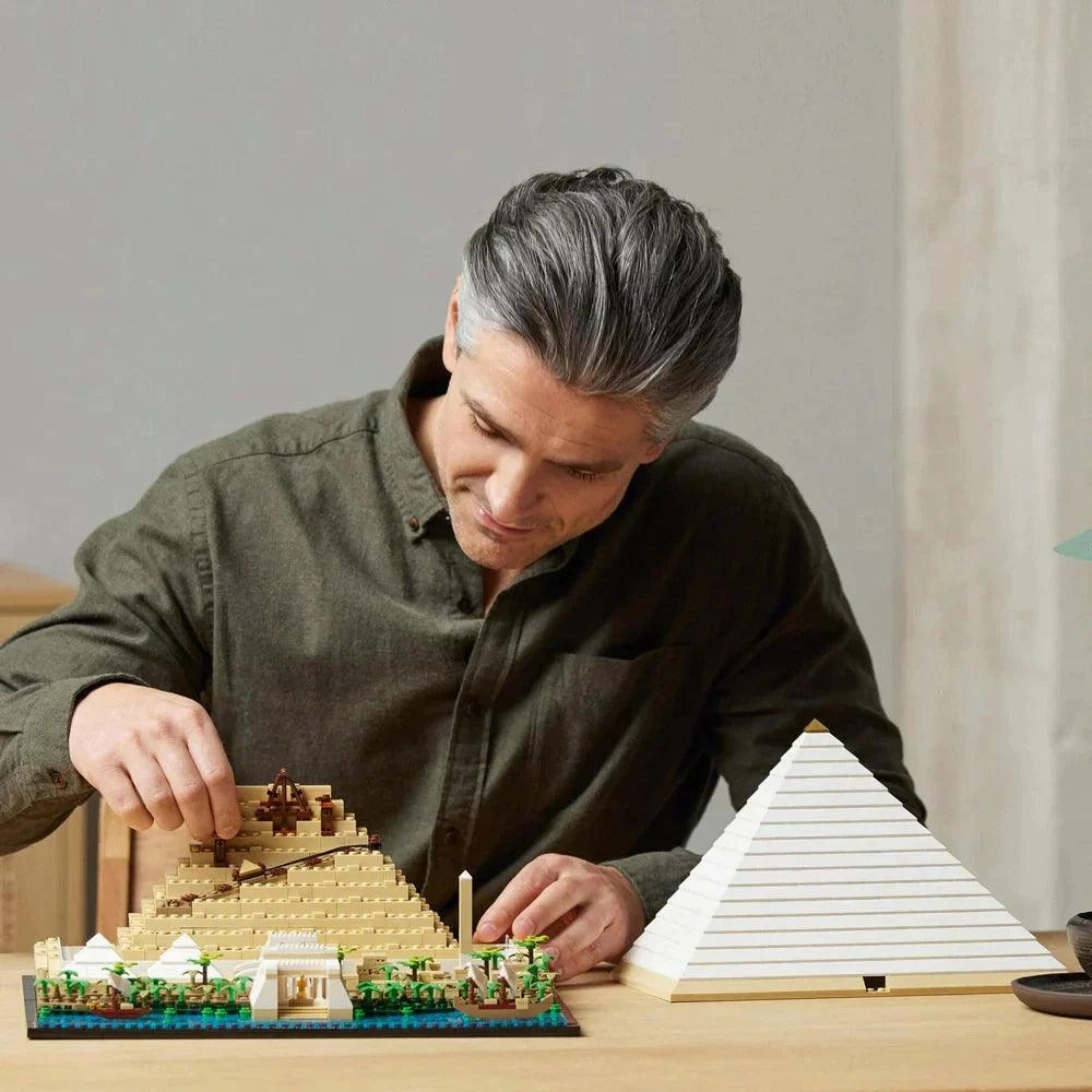 LEGO ARCHITECTURE 21058 Great Pyramid of Giza Set for Adults