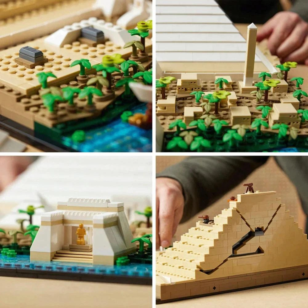 LEGO ARCHITECTURE 21058 Great Pyramid of Giza Set for Adults