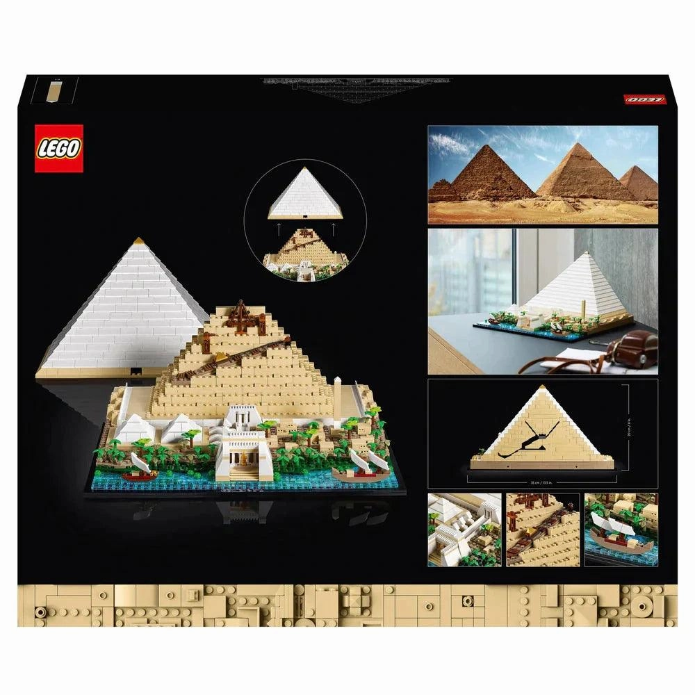 LEGO ARCHITECTURE 21058 Great Pyramid of Giza Set for Adults