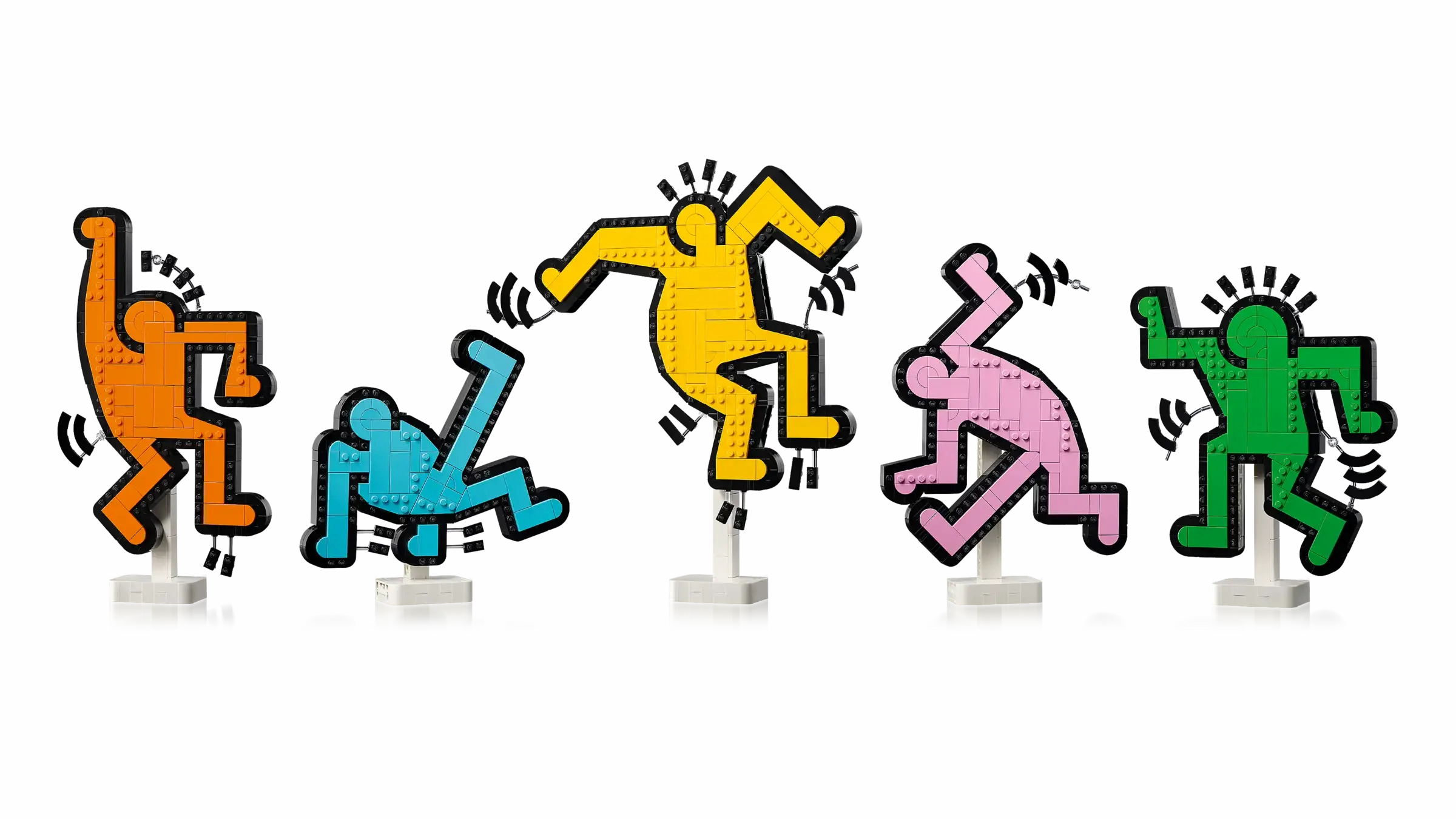 LEGO ART 31216 Keith Haring  Dancing Figures