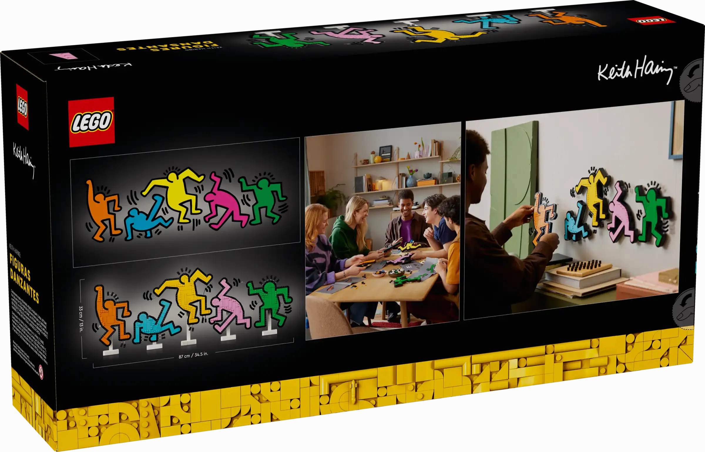 LEGO ART 31216 Keith Haring  Dancing Figures