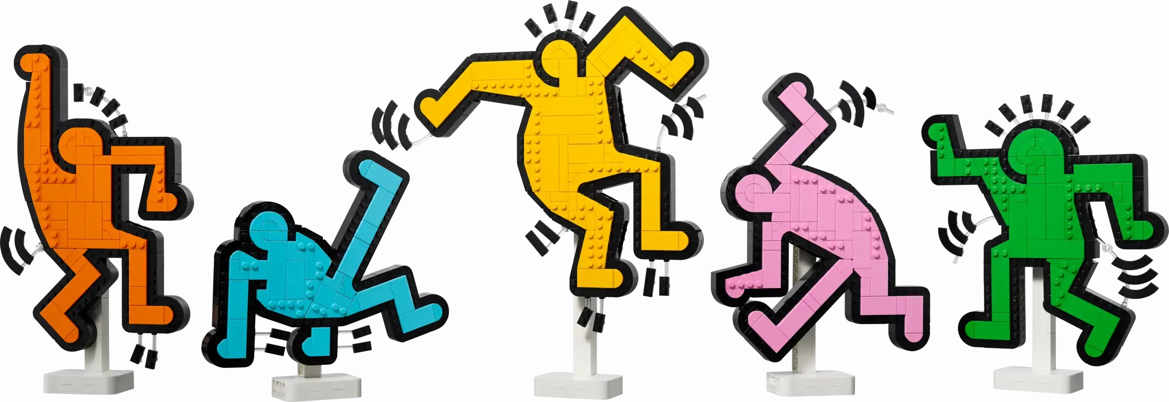 LEGO ART 31216 Keith Haring  Dancing Figures