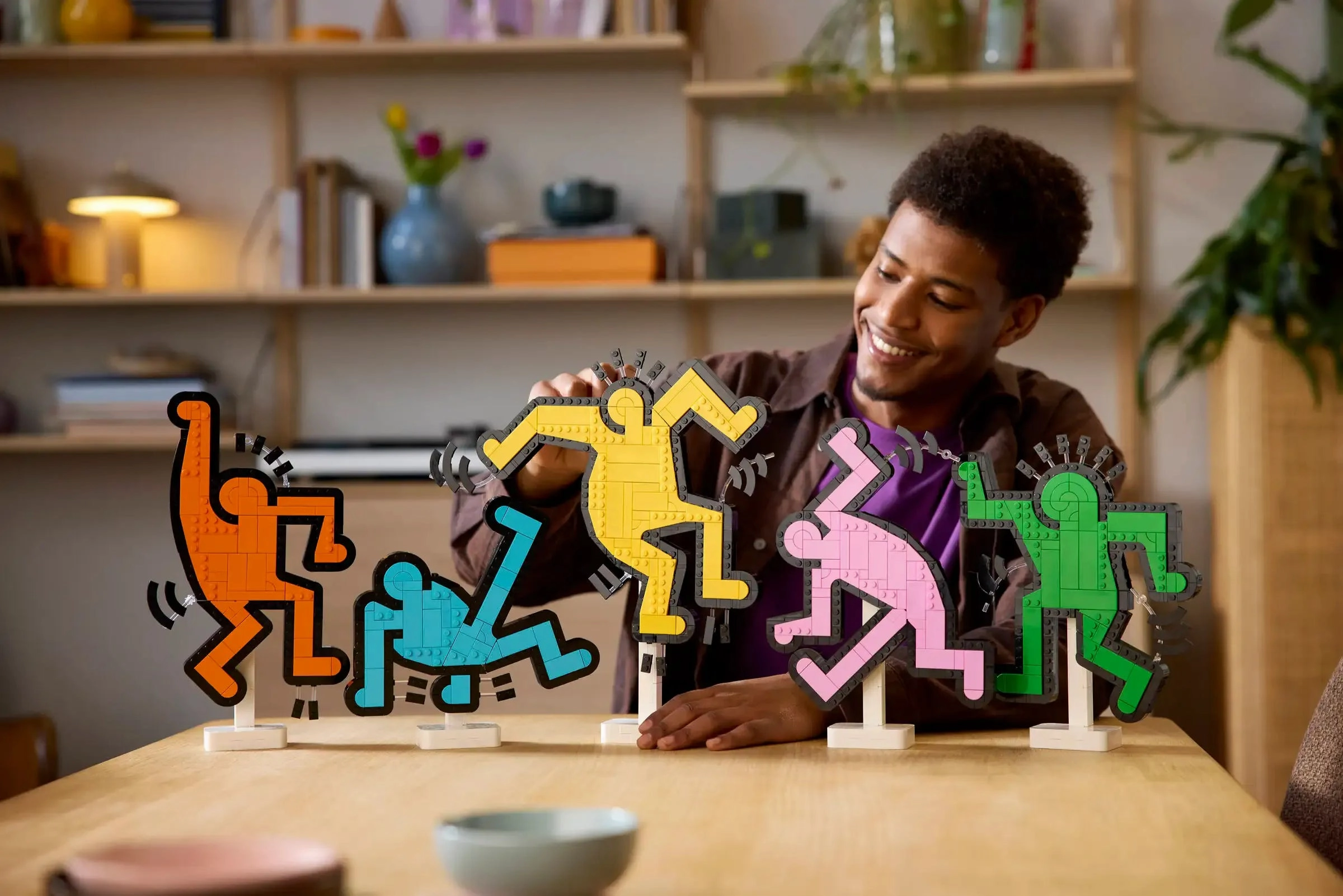 LEGO ART 31216 Keith Haring  Dancing Figures