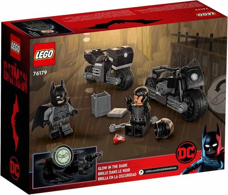 LEGO BATMAN 76179 Batman & Selina Kyle Motorcycle Pursuit