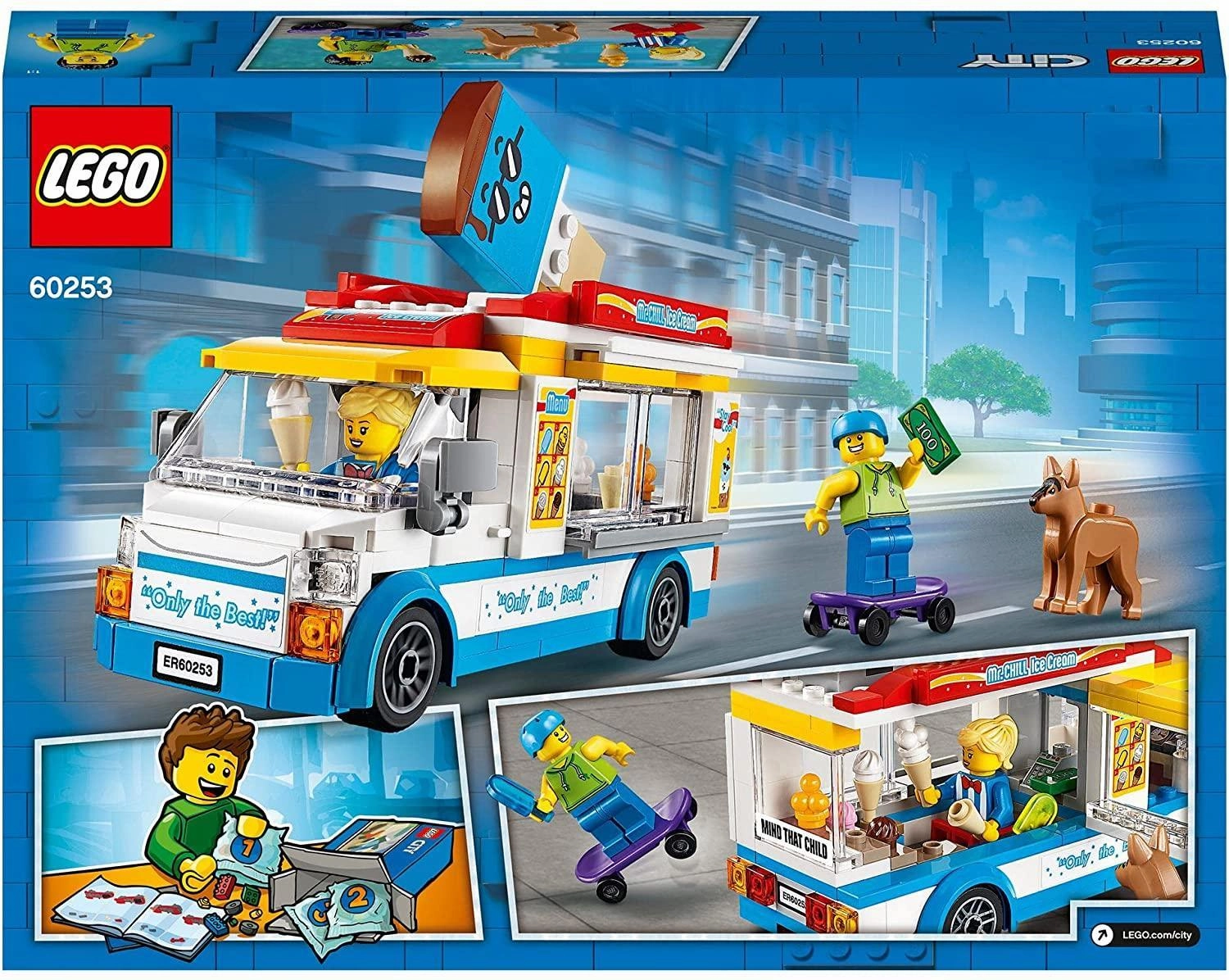 LEGO CITY 60253 Great Vehicles Ice Cream Truck