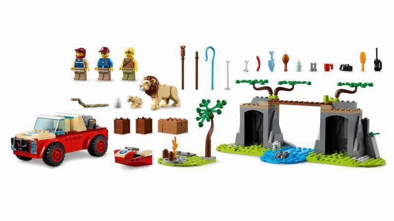 LEGO CITY 60301 Wildlife Rescue Off-Roader