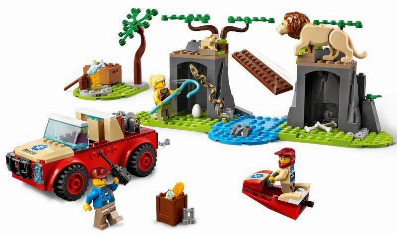 LEGO CITY 60301 Wildlife Rescue Off-Roader