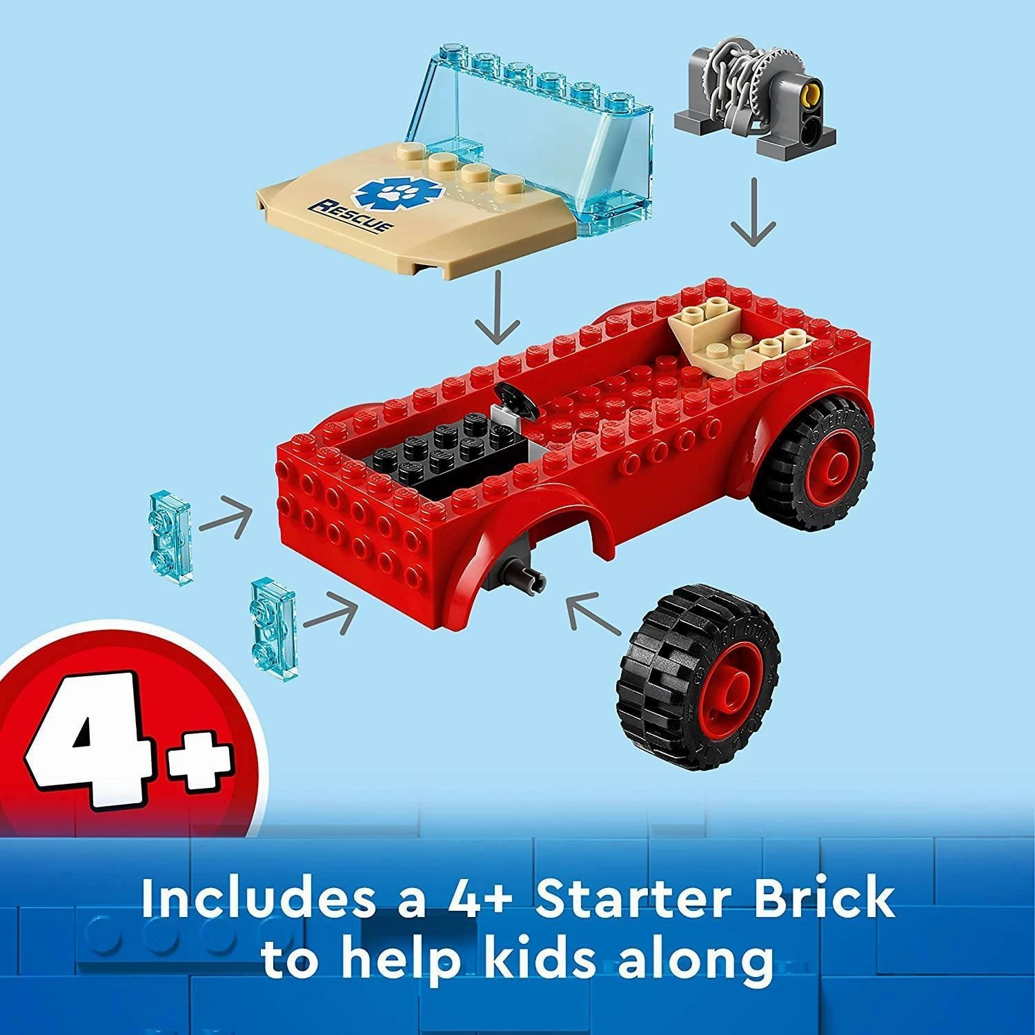 LEGO CITY 60301 Wildlife Rescue Off-Roader