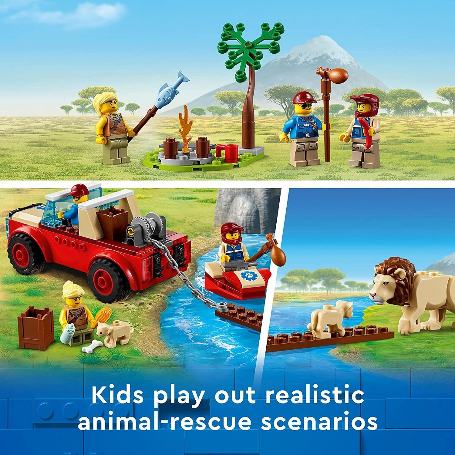 LEGO CITY 60301 Wildlife Rescue Off-Roader