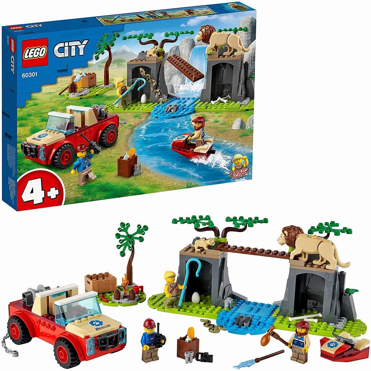 LEGO CITY 60301 Wildlife Rescue Off-Roader