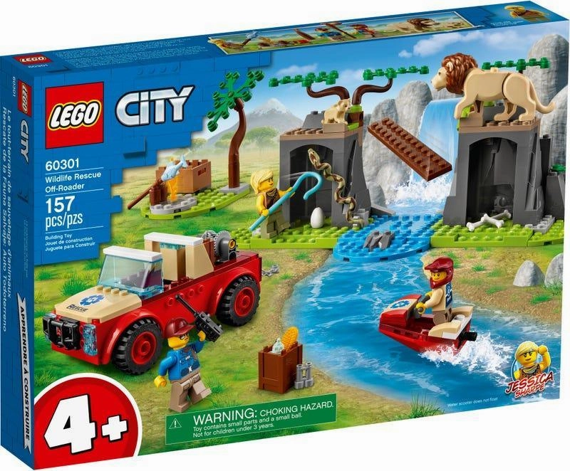 LEGO CITY 60301 Wildlife Rescue Off-Roader