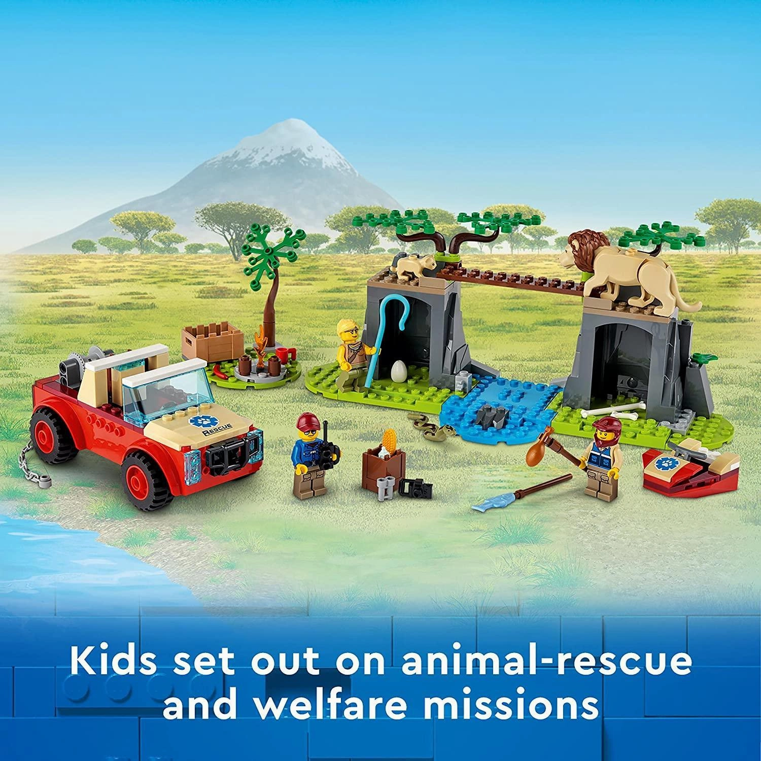 LEGO CITY 60301 Wildlife Rescue Off-Roader