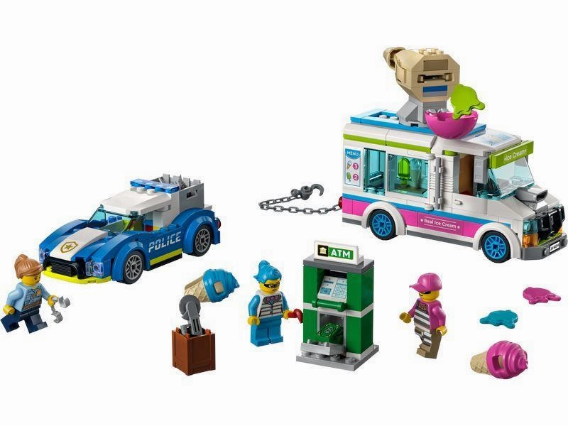 LEGO CITY 60314 Ice Cream Truck Police Chase