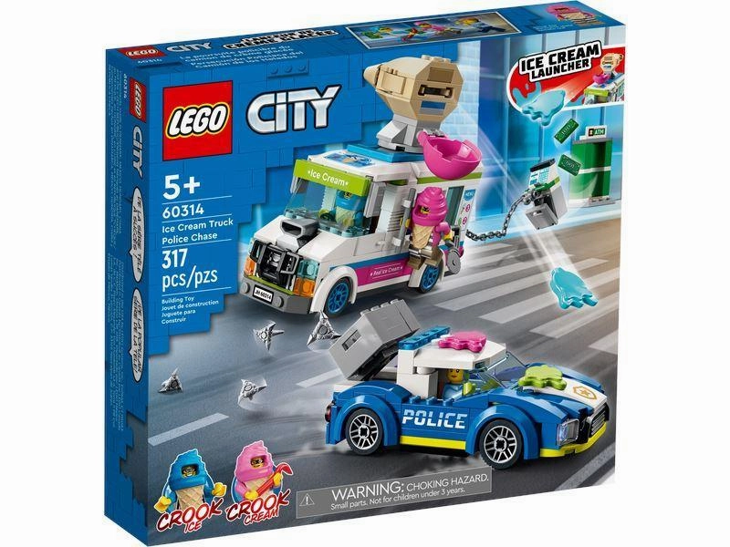 LEGO CITY 60314 Ice Cream Truck Police Chase