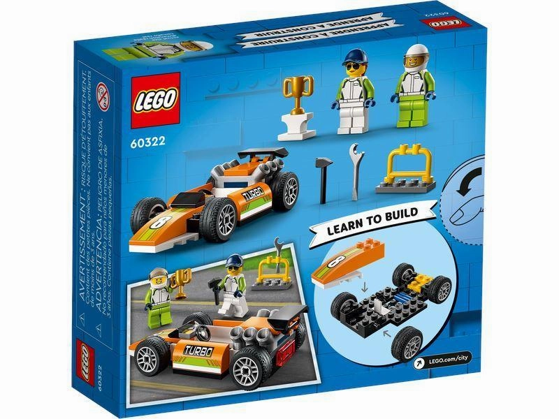 LEGO CITY 60322 Race Car