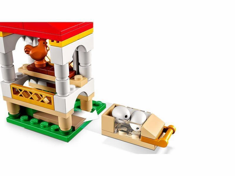 LEGO CITY 60344 Chicken Henhouse Farm Toy Set with Quadbike