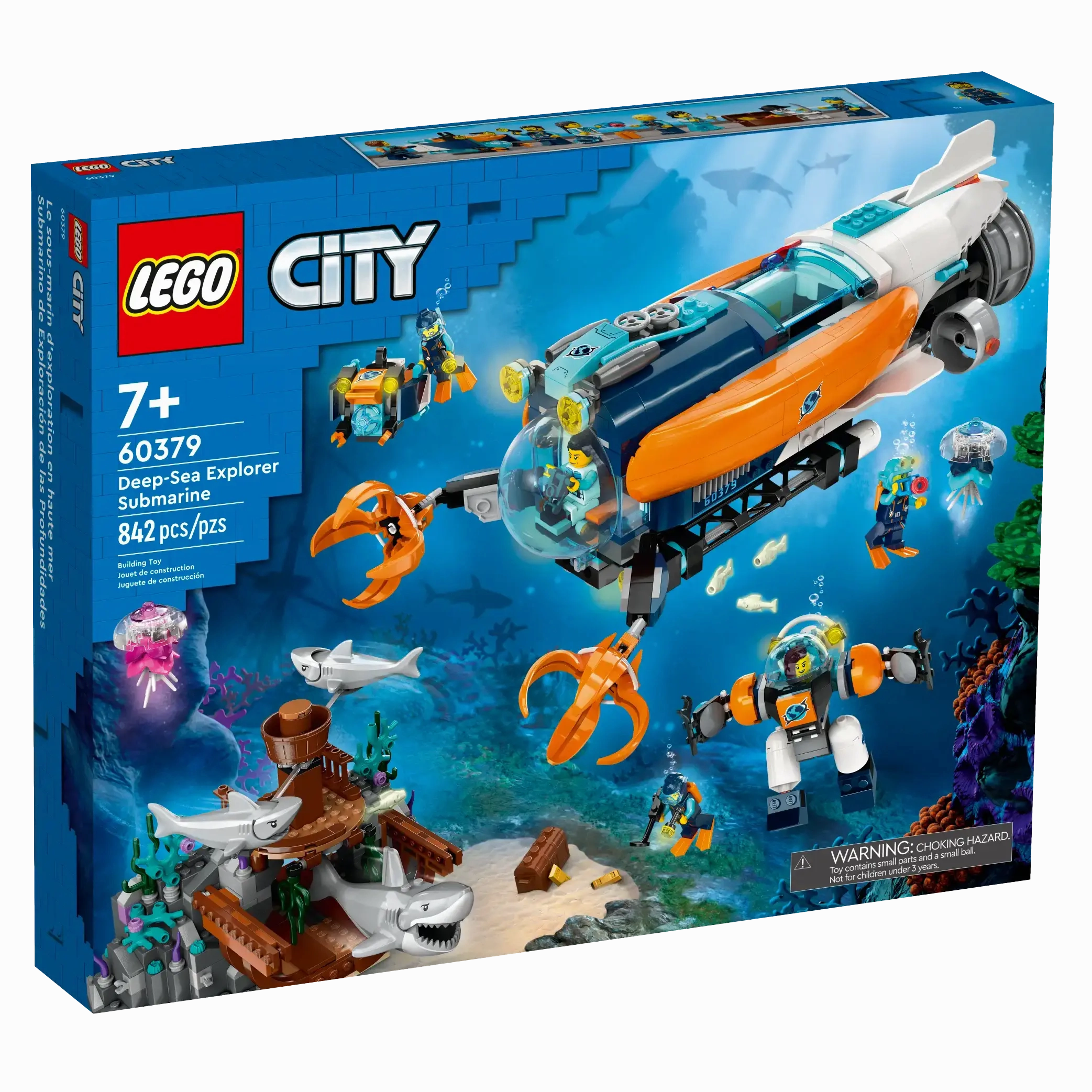 LEGO CITY 60379 Deep-Sea Explorer Submarine