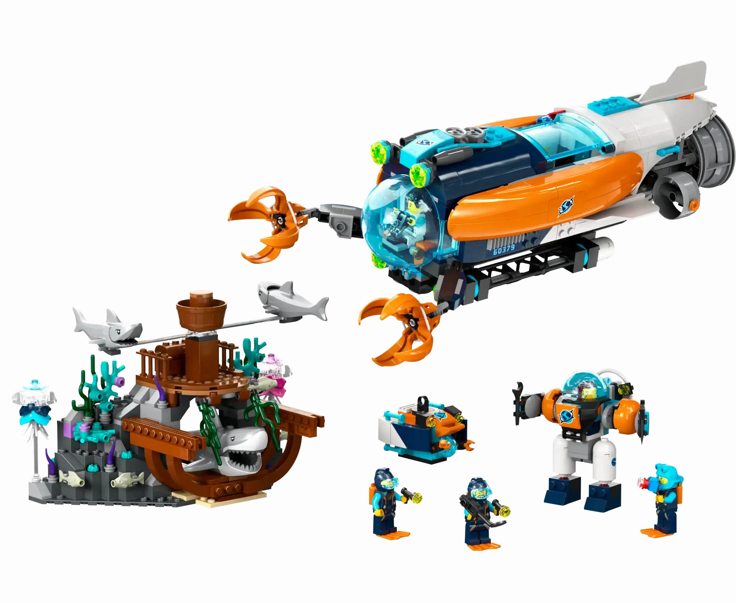 LEGO CITY 60379 Deep-Sea Explorer Submarine