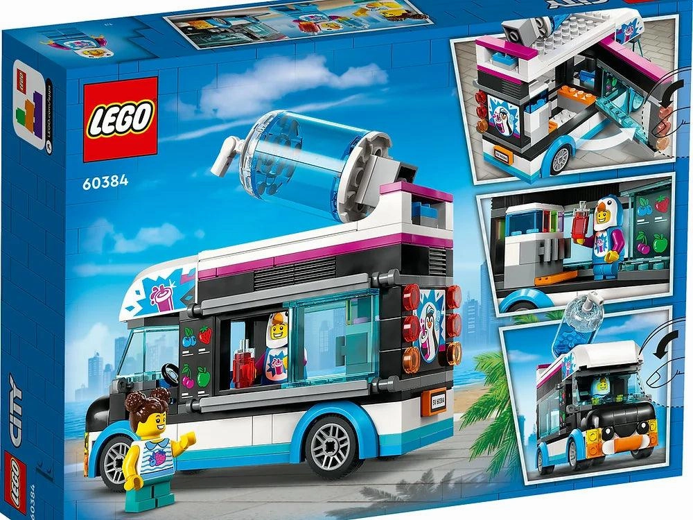 LEGO CITY 60384 Penguin Slushy Van