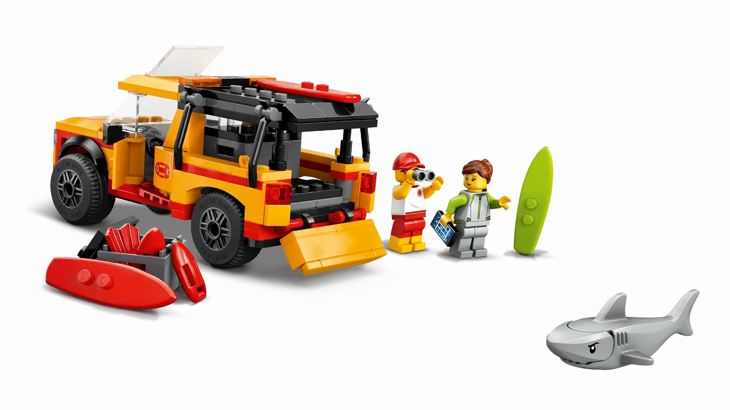 LEGO CITY 60453 Lifeguard Beach Rescue Truck