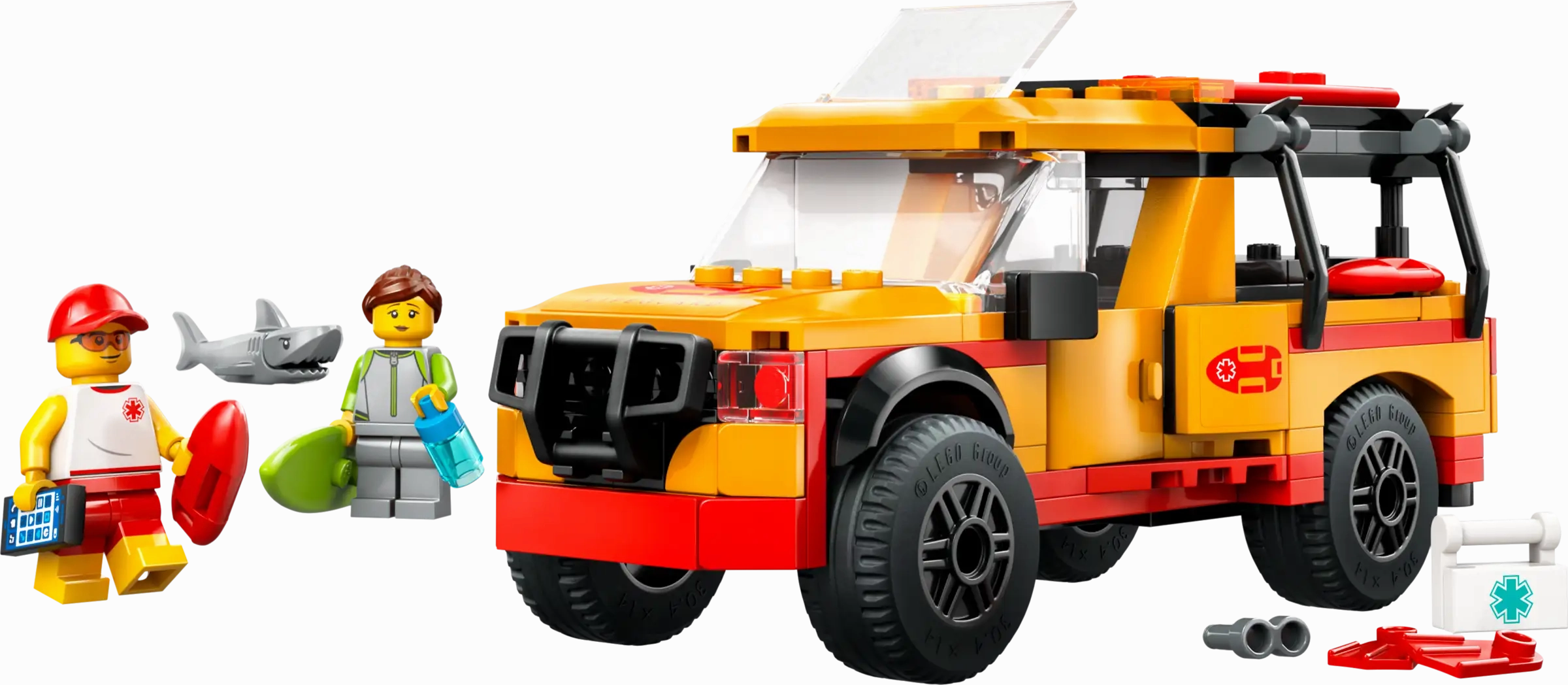 LEGO CITY 60453 Lifeguard Beach Rescue Truck