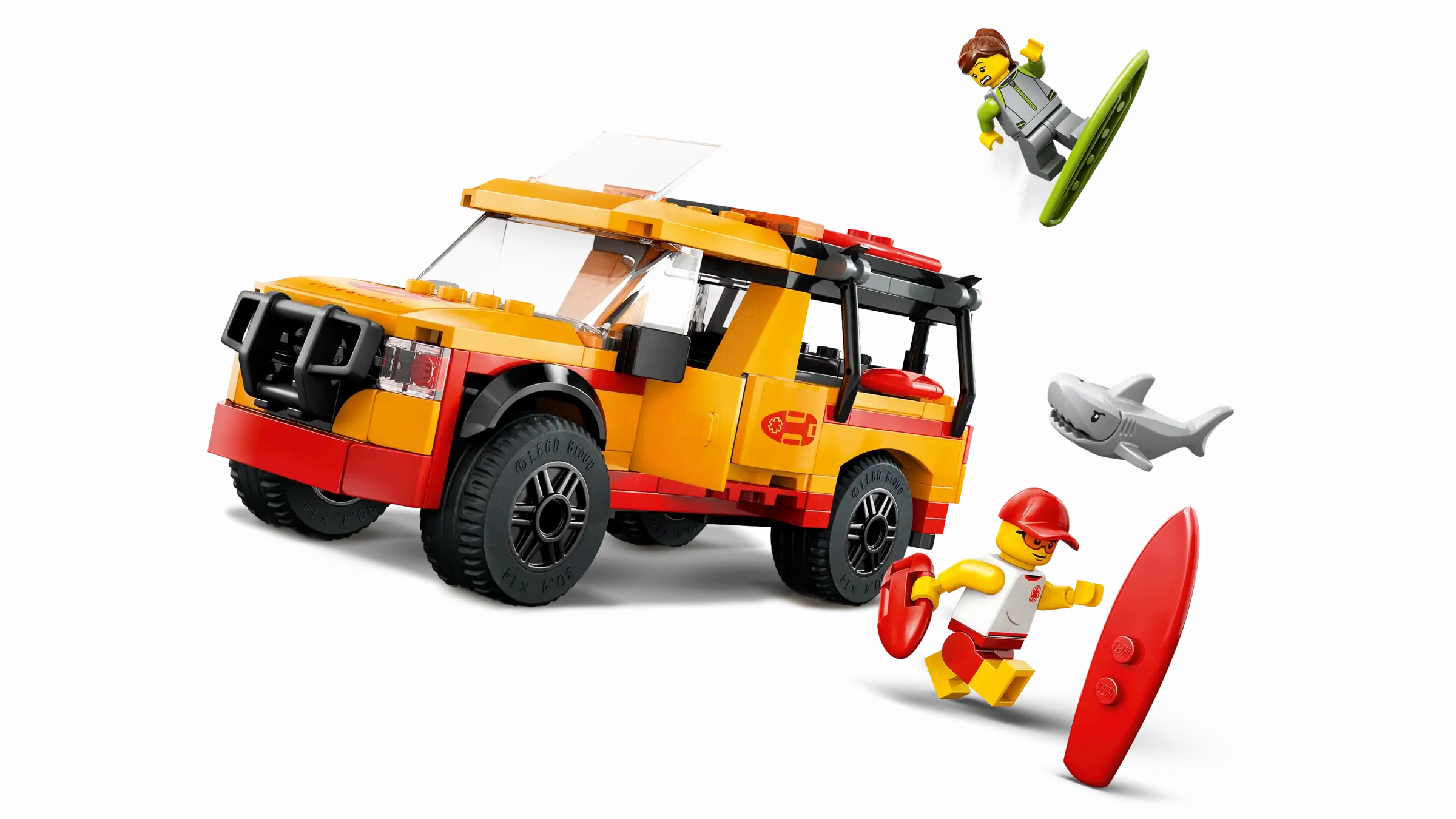 LEGO CITY 60453 Lifeguard Beach Rescue Truck