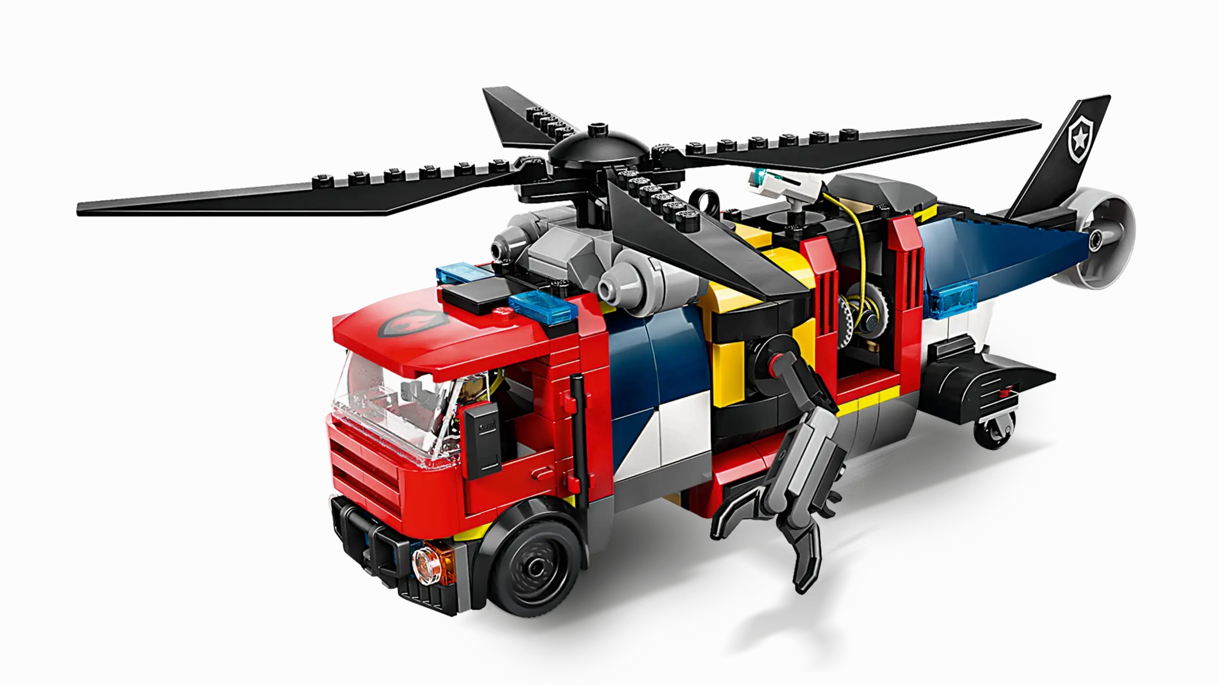 LEGO CITY 60462 Helicopter, Fire Truck & Submarine Remix