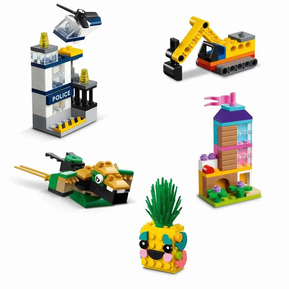 LEGO CLASSIC 11021 90 Years of Play Bricks Iconic Models Set