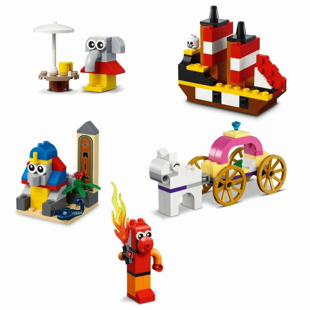 LEGO CLASSIC 11021 90 Years of Play Bricks Iconic Models Set