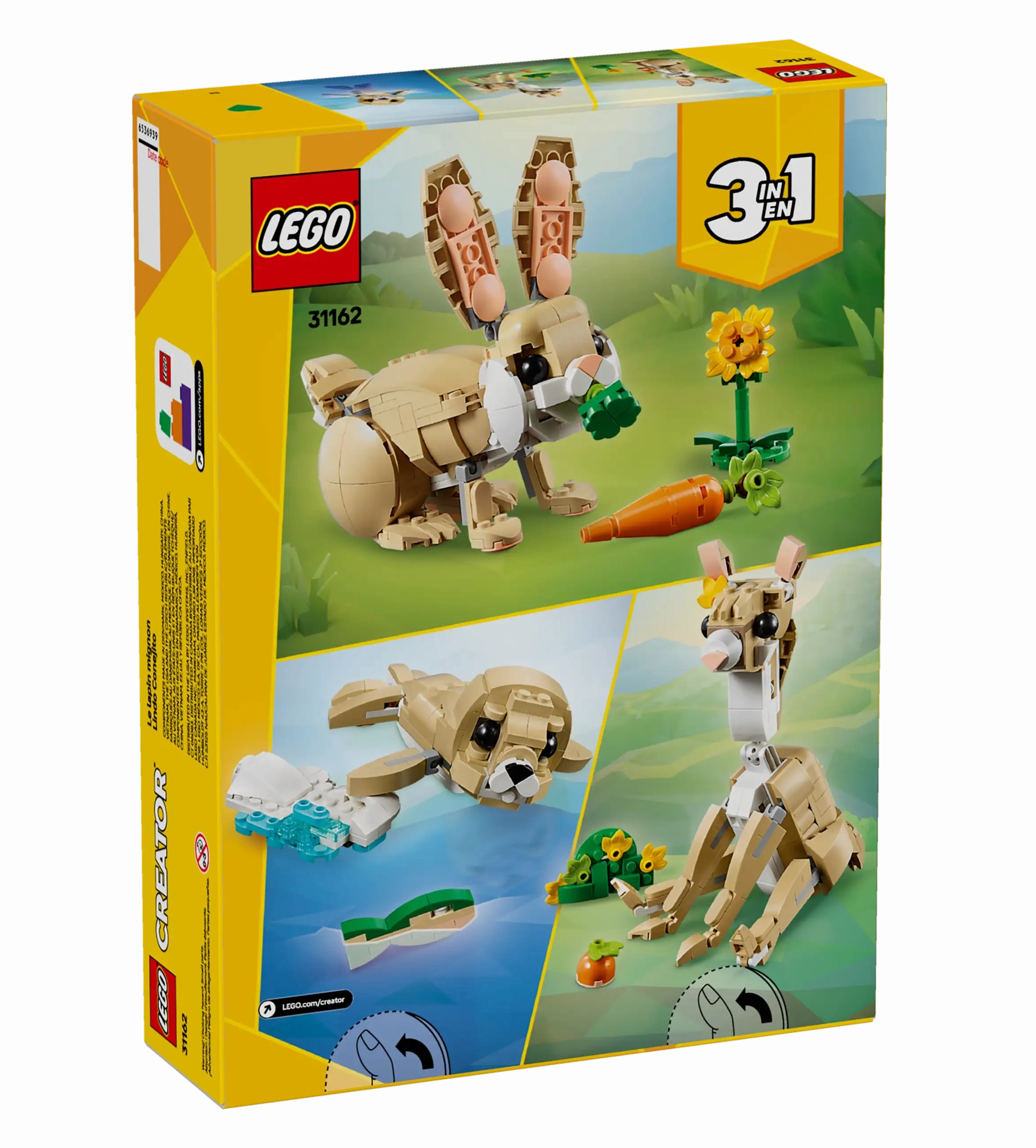 LEGO CREATOR 31162 Cute Bunny