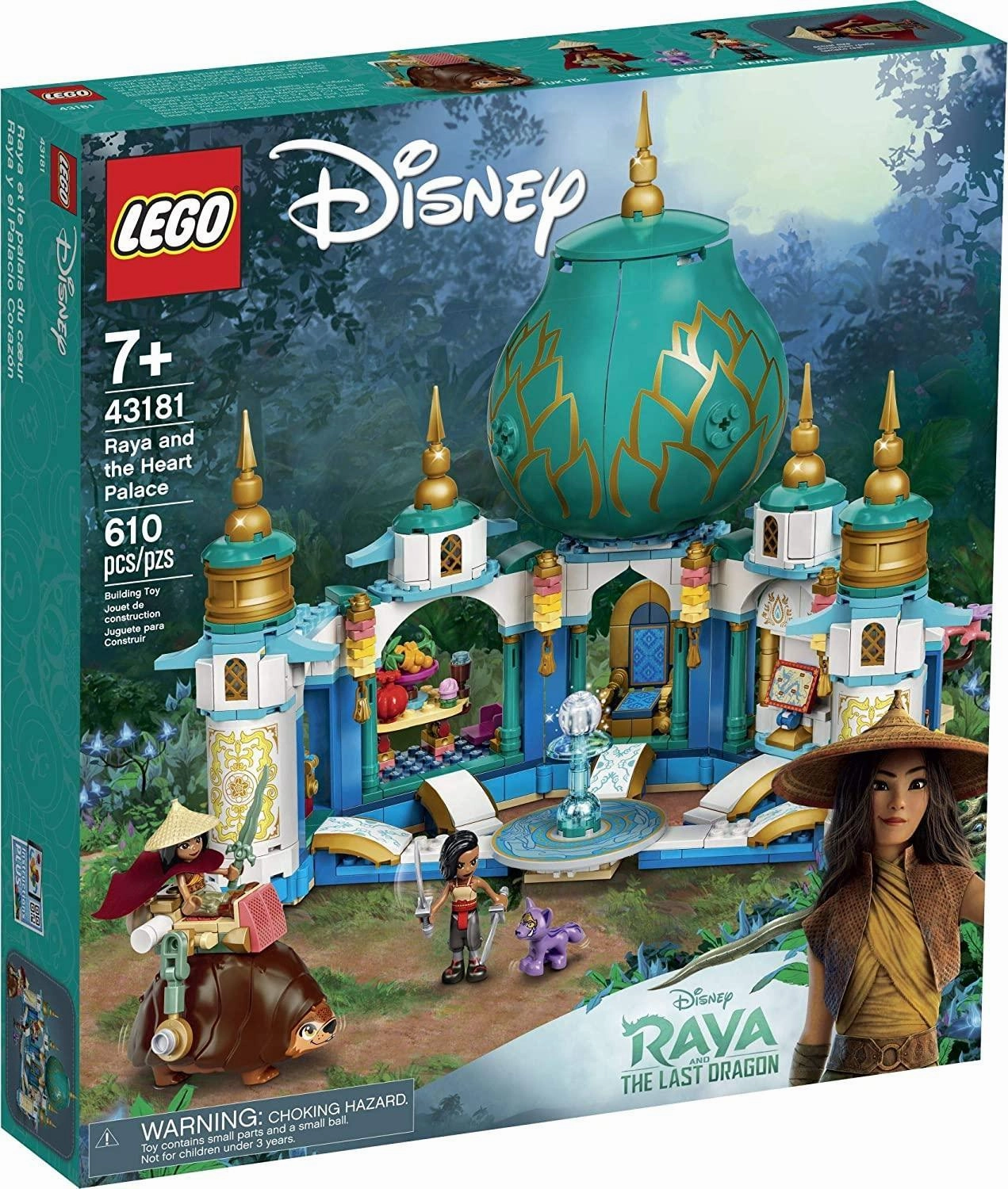 LEGO DISNEY 43181 Raya and the Heart Palace