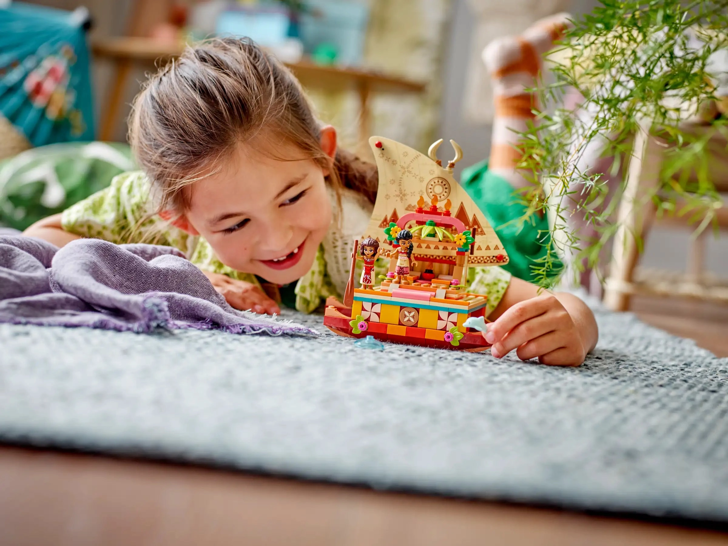 LEGO DISNEY 43210 Moana's Wayfinding Boat
