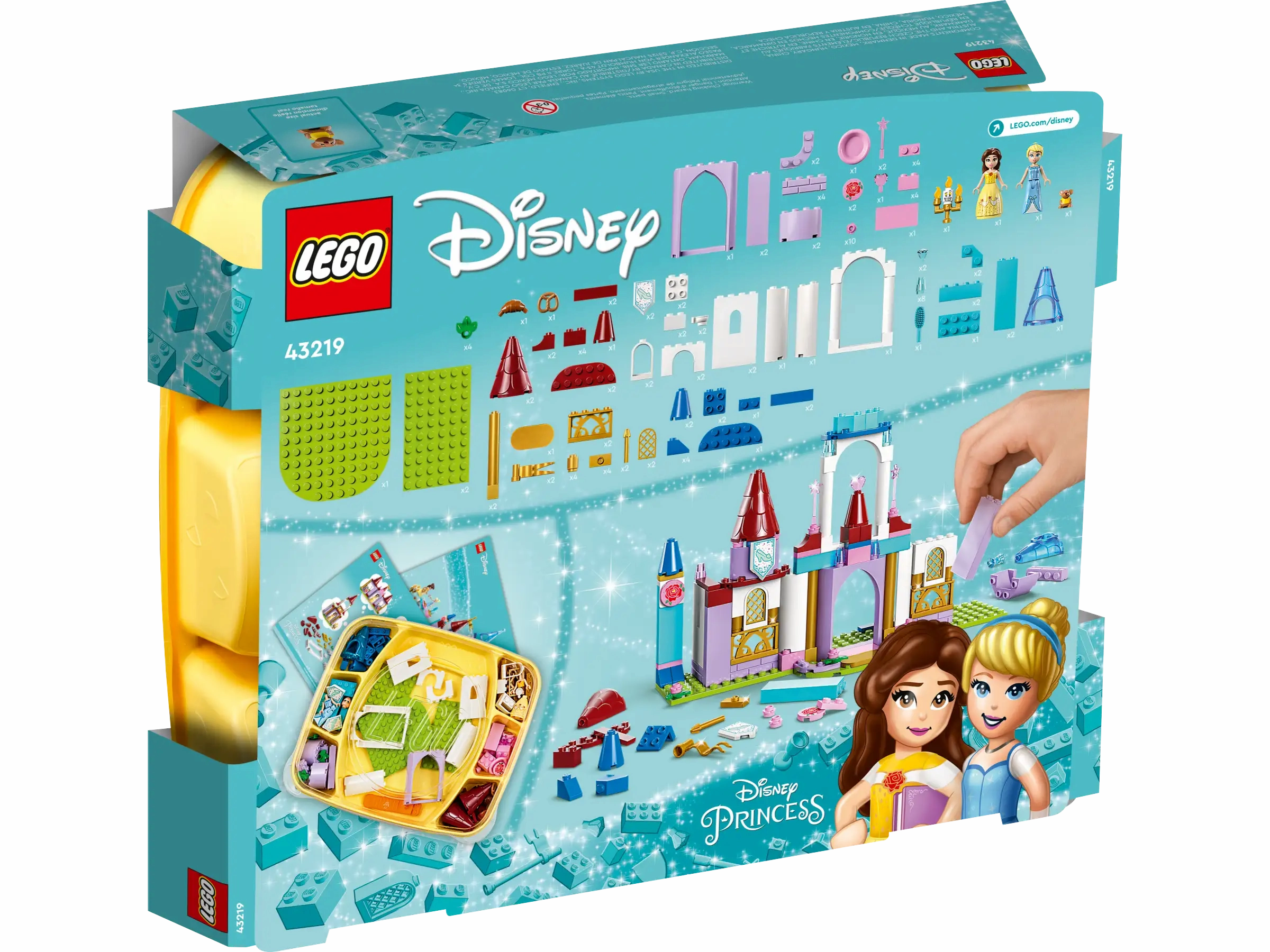 LEGO DISNEY 43219 Princess Creative Castles