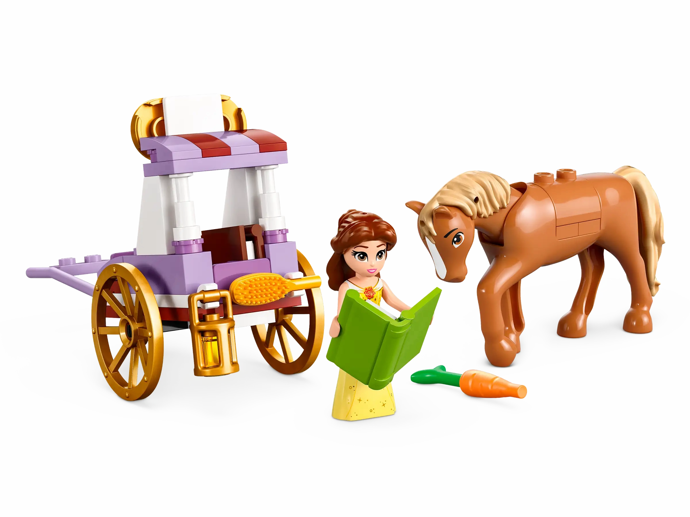 LEGO DISNEY 43233 Belle's Storytime Horse Carriage