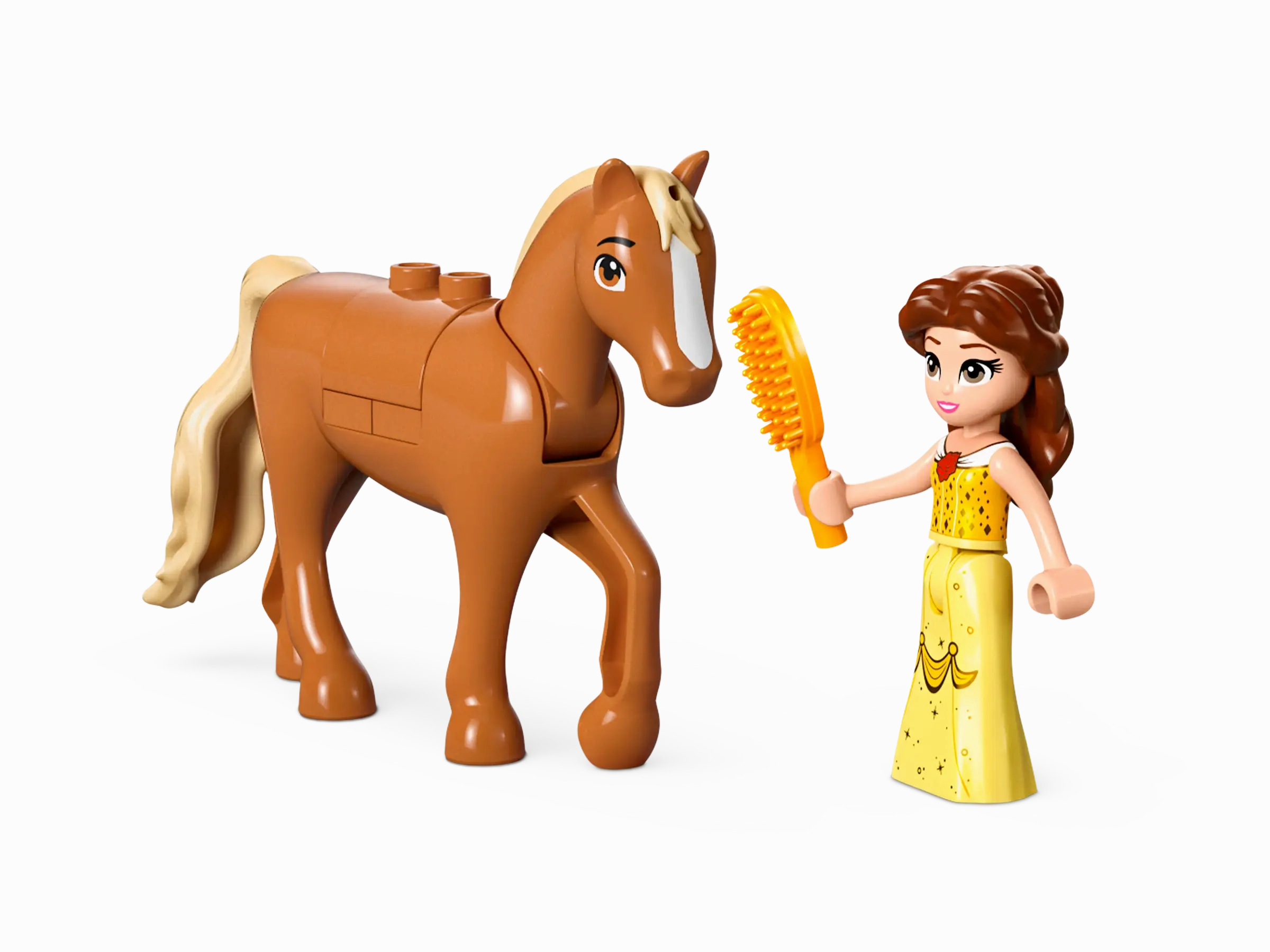 LEGO DISNEY 43233 Belle's Storytime Horse Carriage