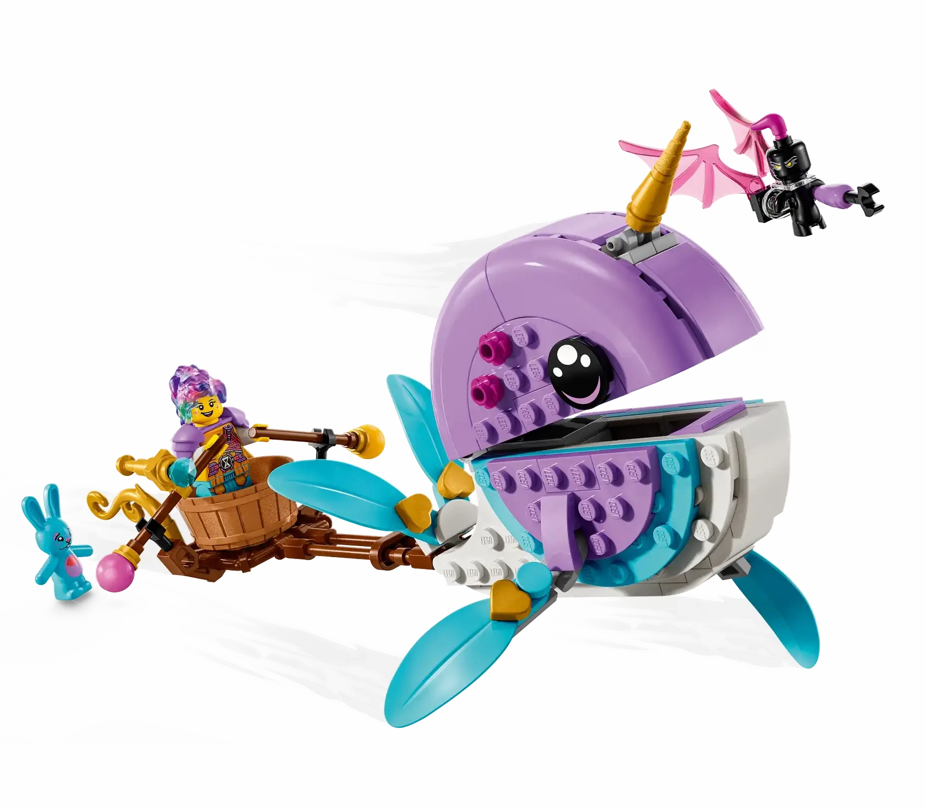 LEGO DREAMZZZ 71472 Izzie's Narwhal Hot-Air Balloon