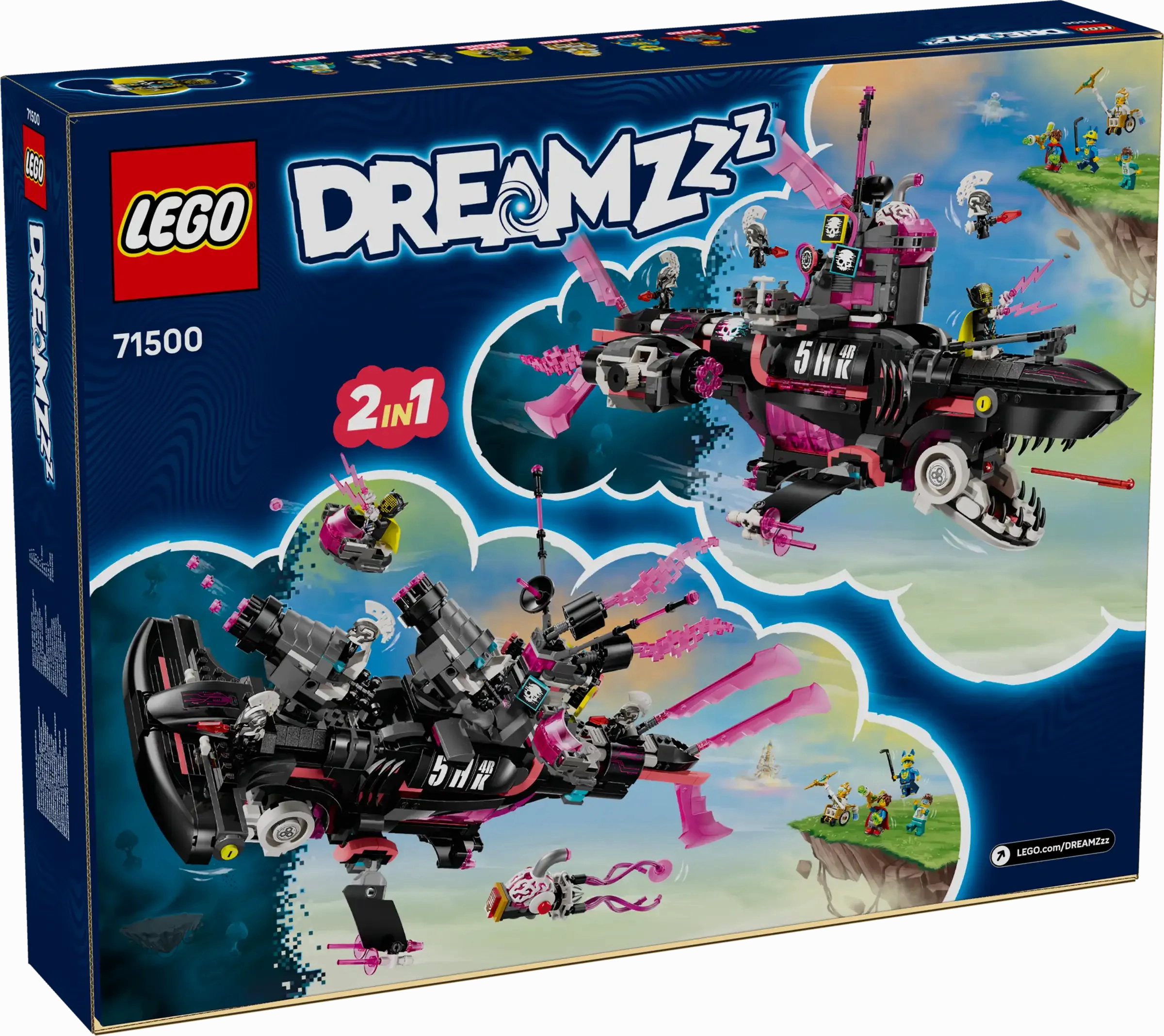 LEGO DREAMZzz 71500 Nightmare Shark Submarine