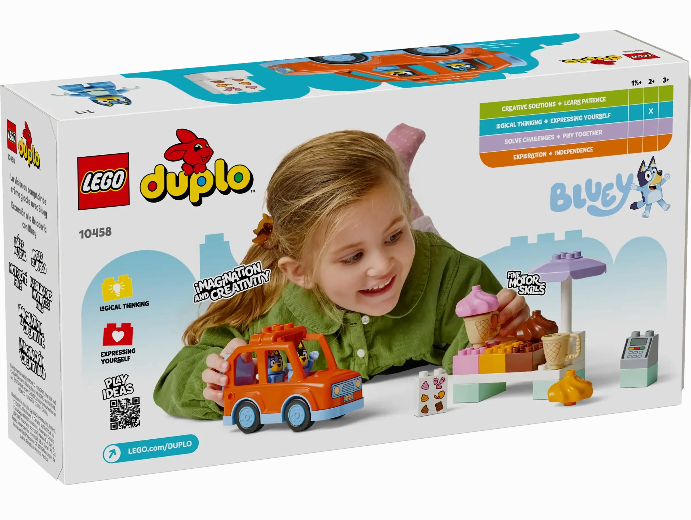 LEGO DUPLO 10458 Ice Cream Trip with Bluey
