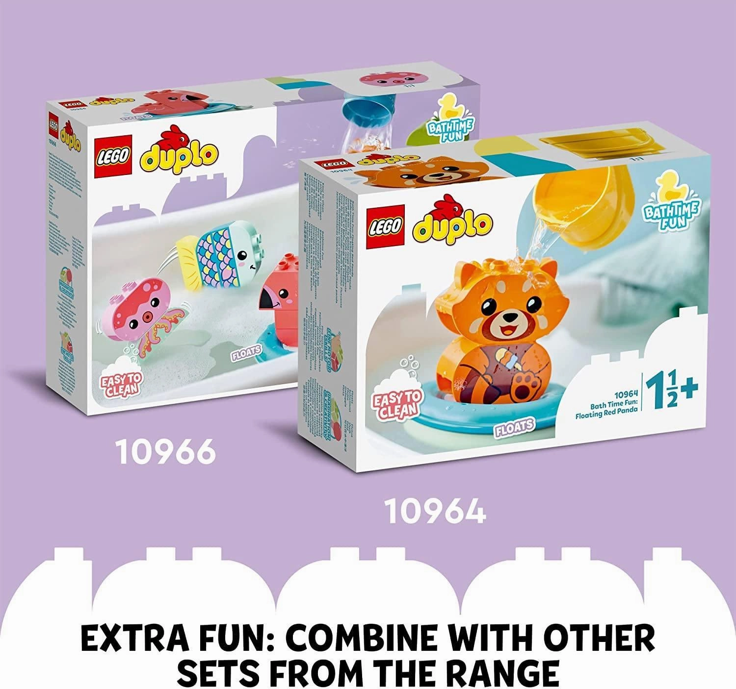 LEGO DUPLO 10965 My First Bath Time Fun: Floating Animal Train