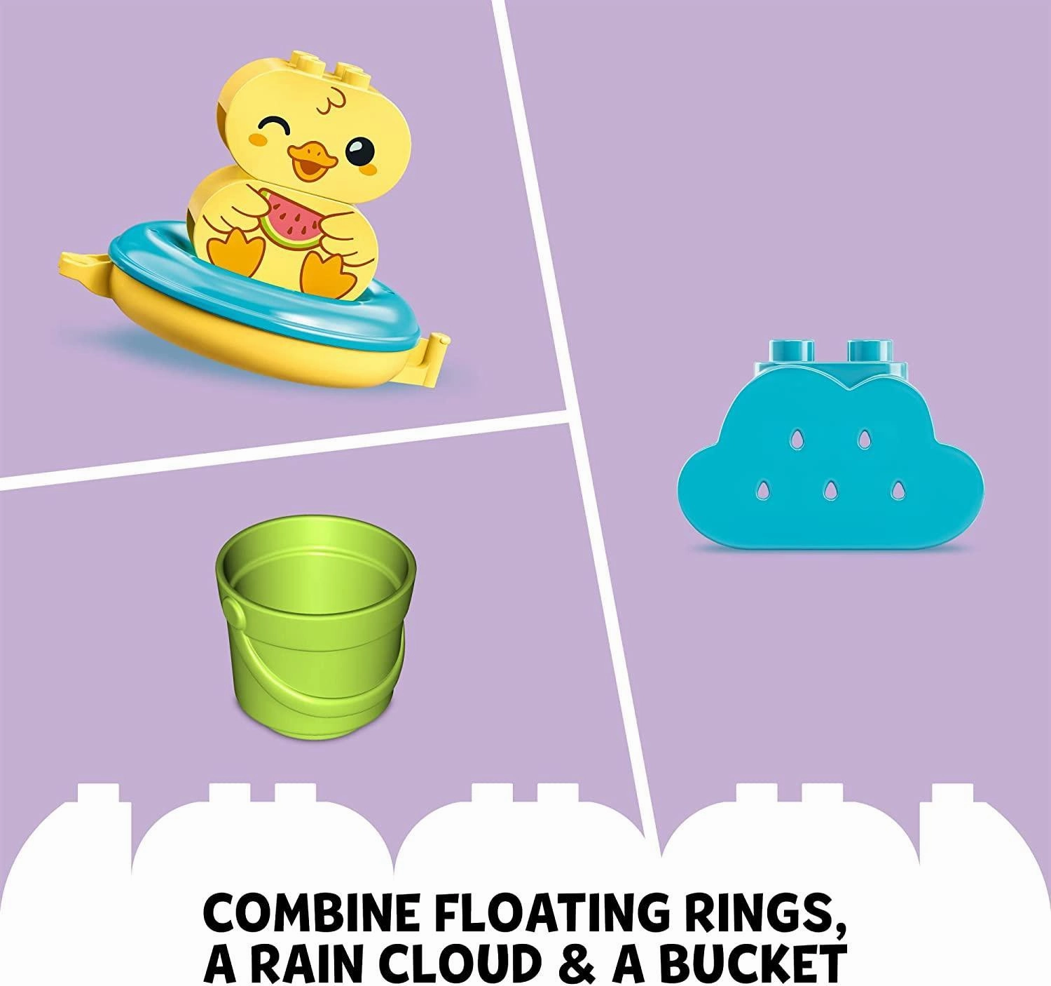 LEGO DUPLO 10965 My First Bath Time Fun: Floating Animal Train