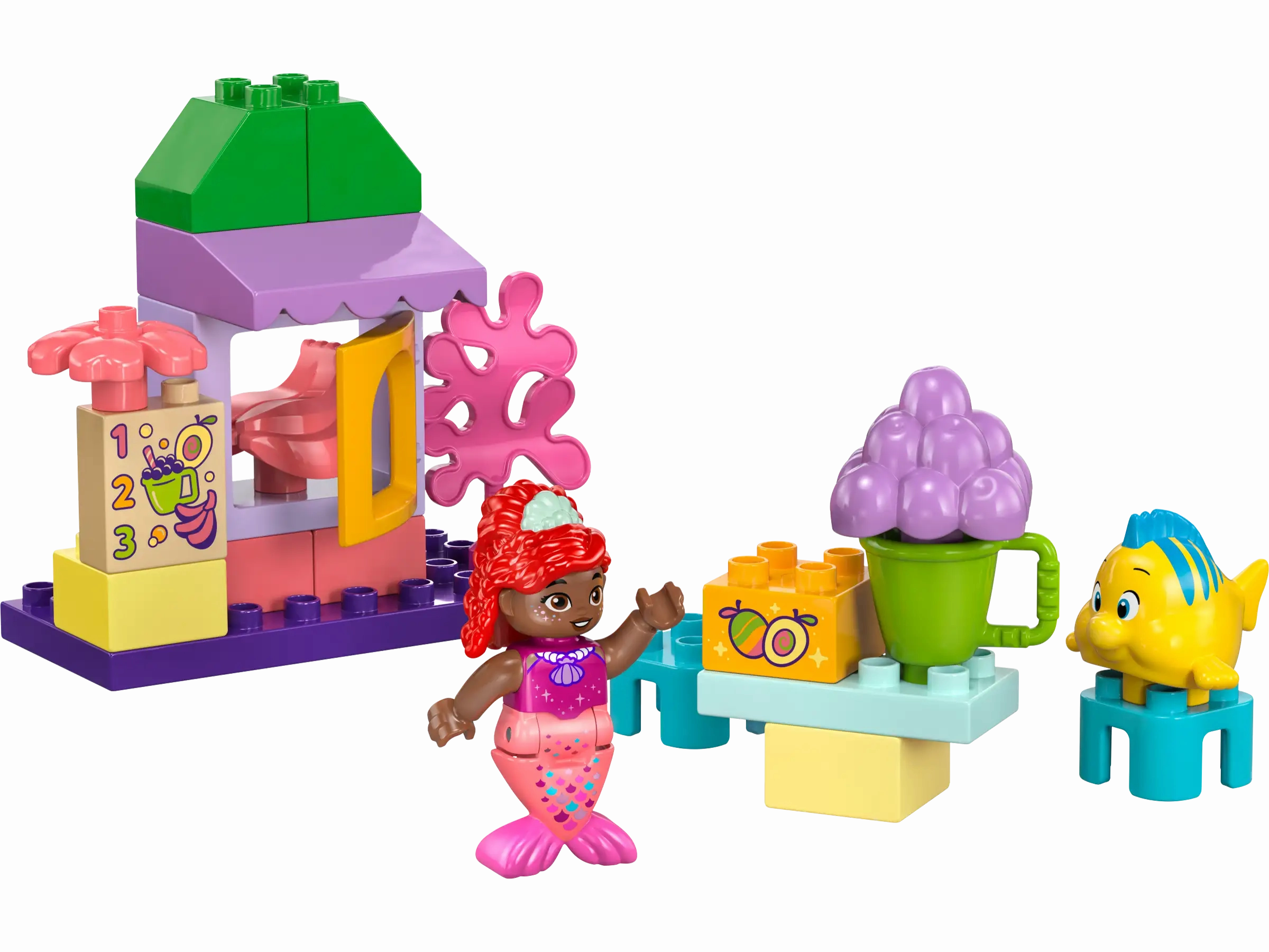 LEGO DUPLO Disney 10420 Ariel and Flounder's Caf Stand